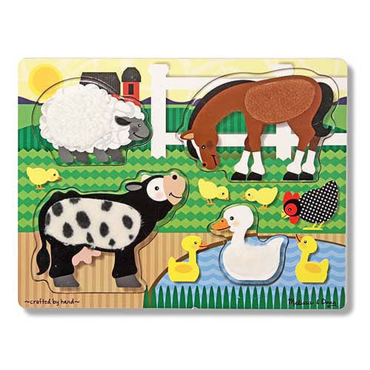 Melissa & Doug Boerderij Puzzel