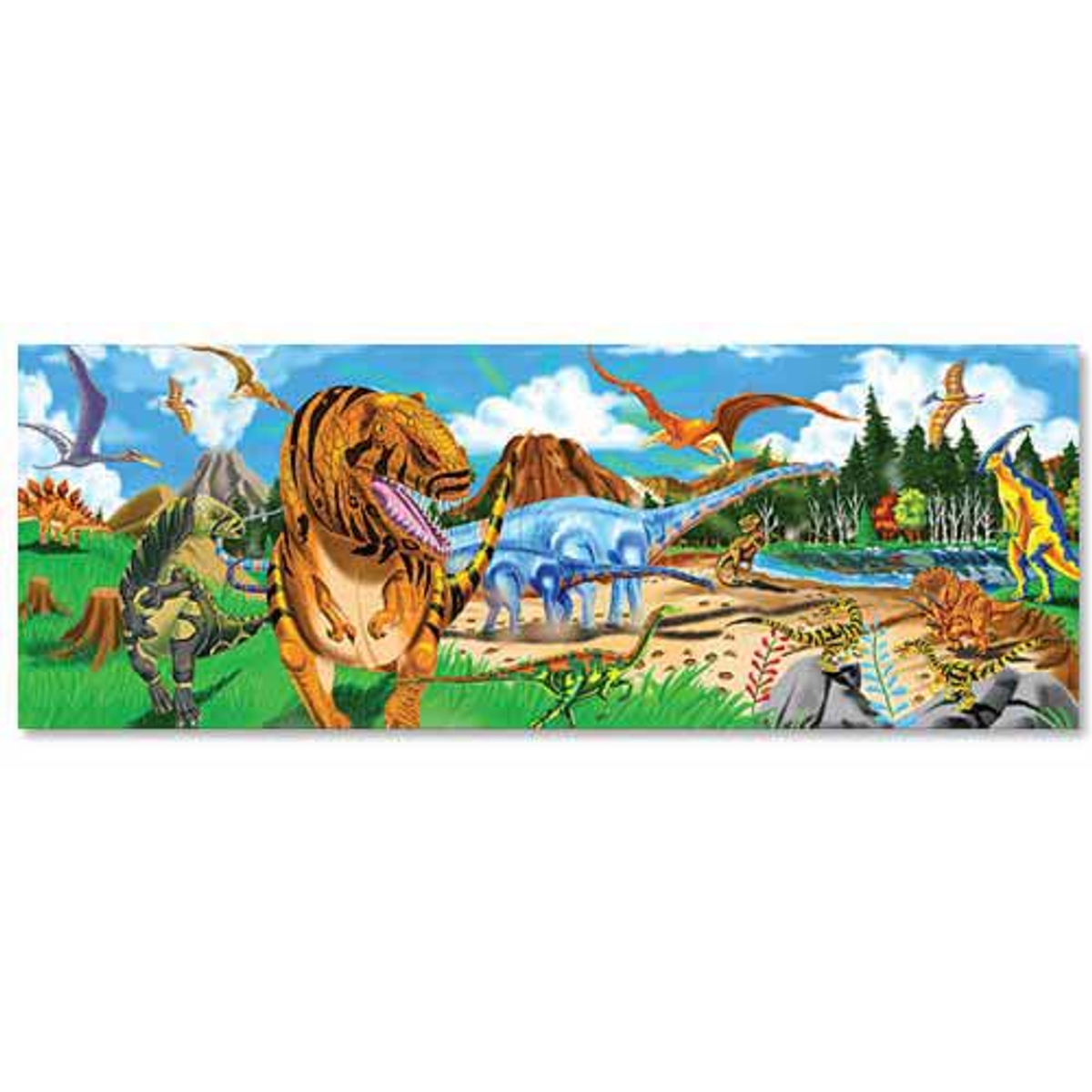 Melissa & Doug - Reuze Dinosaurus Puzzel