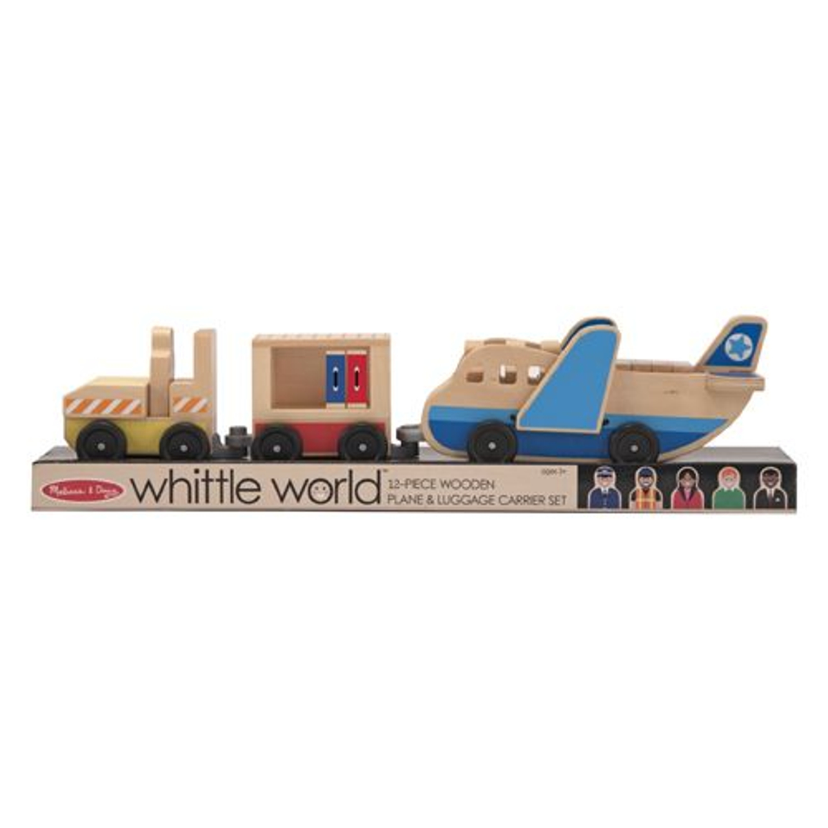 Melissa & Doug - Vliegtuig en Bagage Set