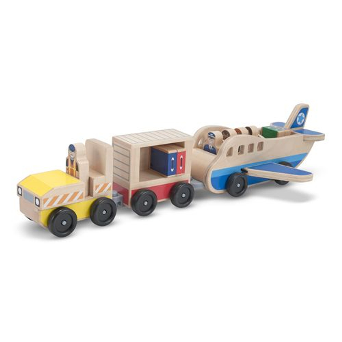 Melissa & Doug - Vliegtuig en Bagage Set