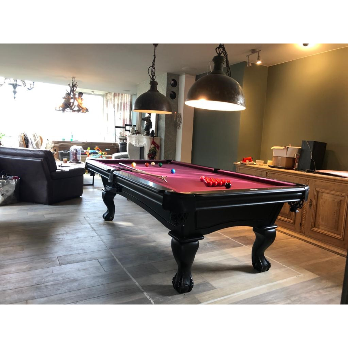 Buffalo Napoleon Eiken 8ft Pooltafel