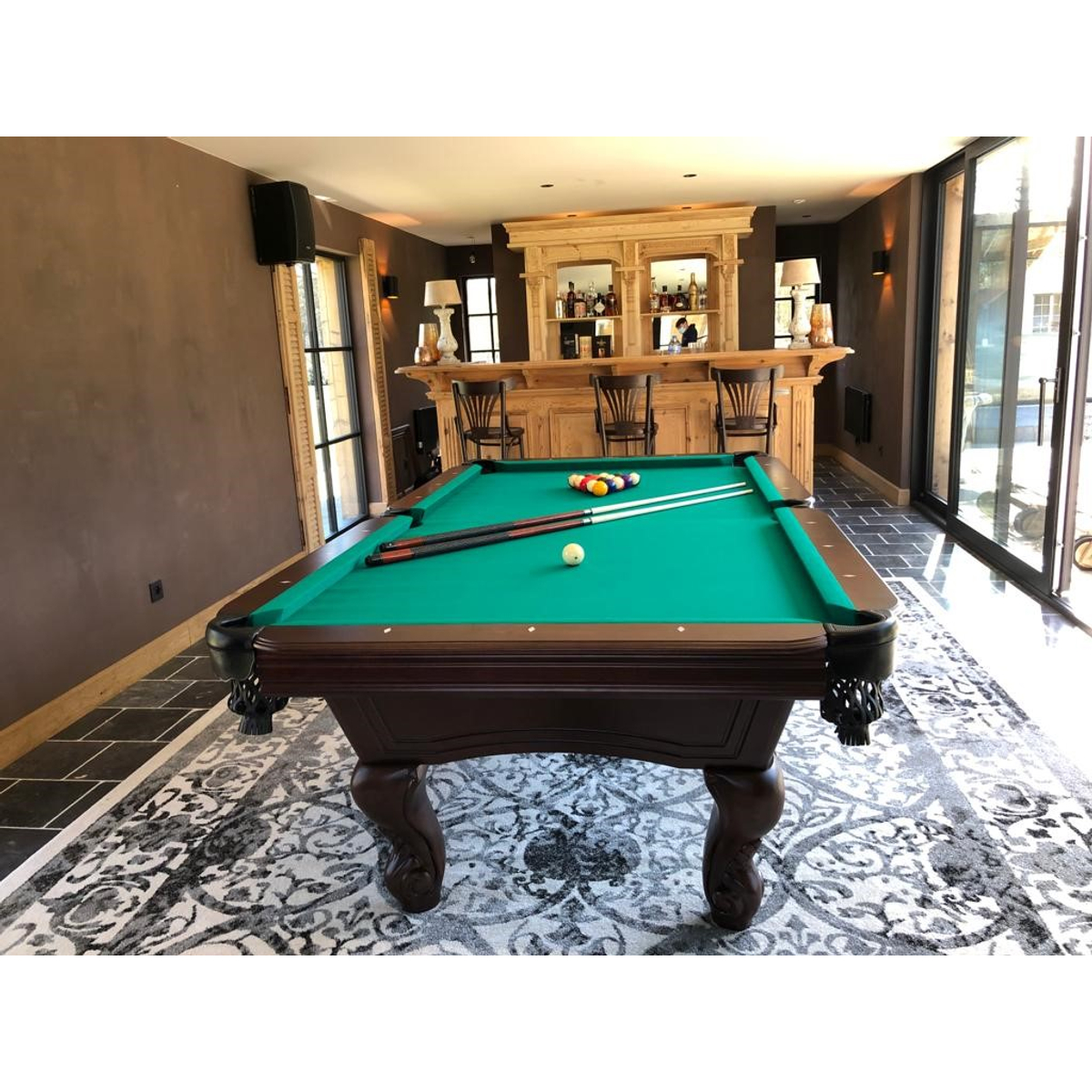 Buffalo Napoleon Eiken 8ft Pooltafel