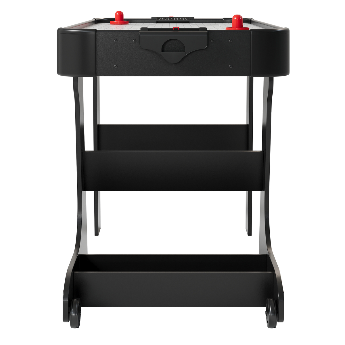 NORTH Arctic Airhockeytafel Zwart/Wit 4FT