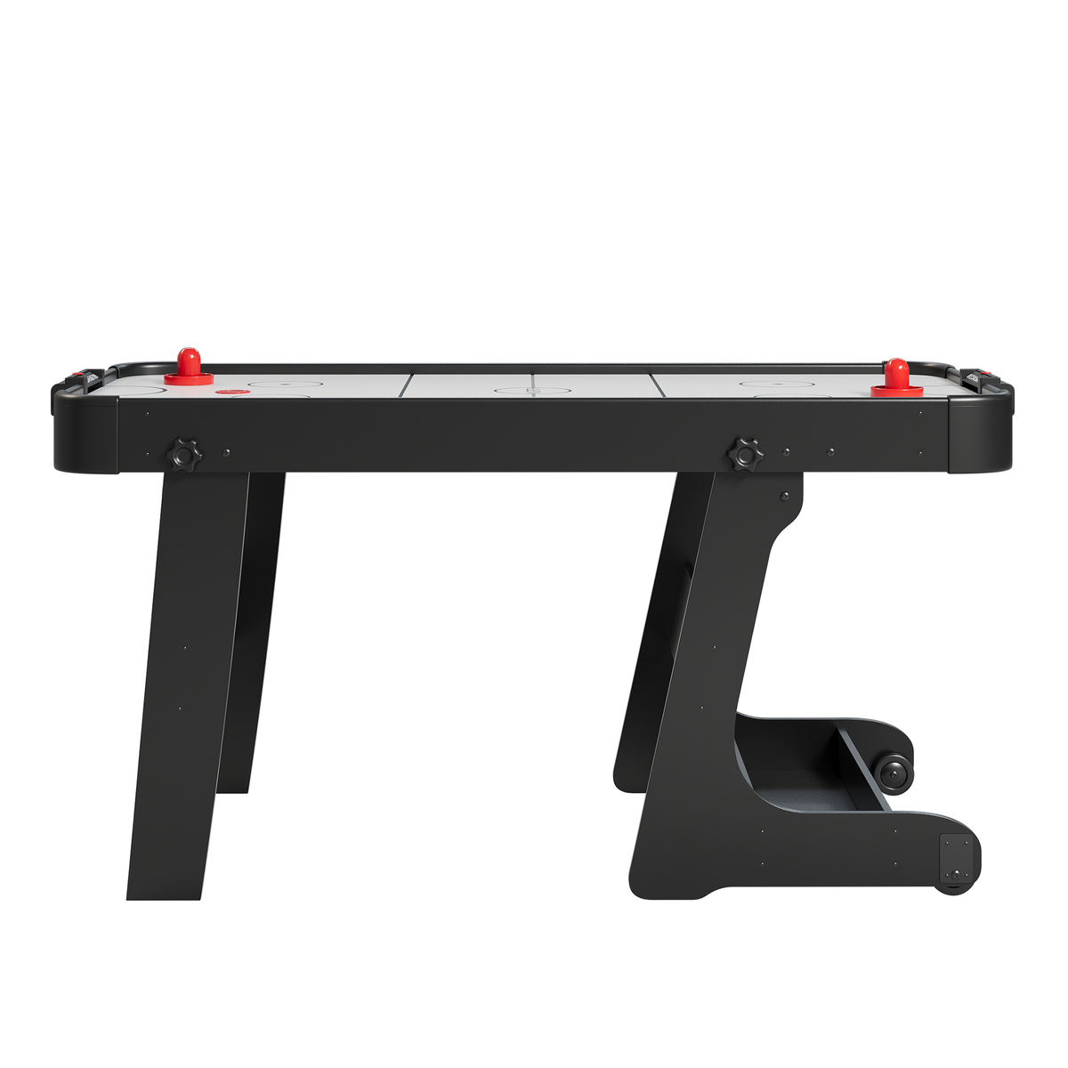 NORTH Arctic Airhockeytafel Zwart/Wit 5FT