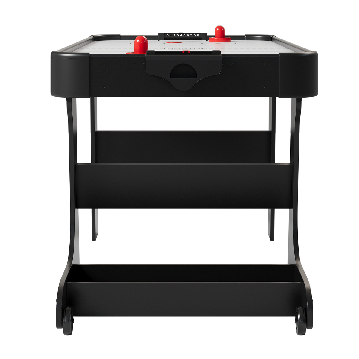 NORTH Arctic Airhockeytafel Zwart/Wit 5FT