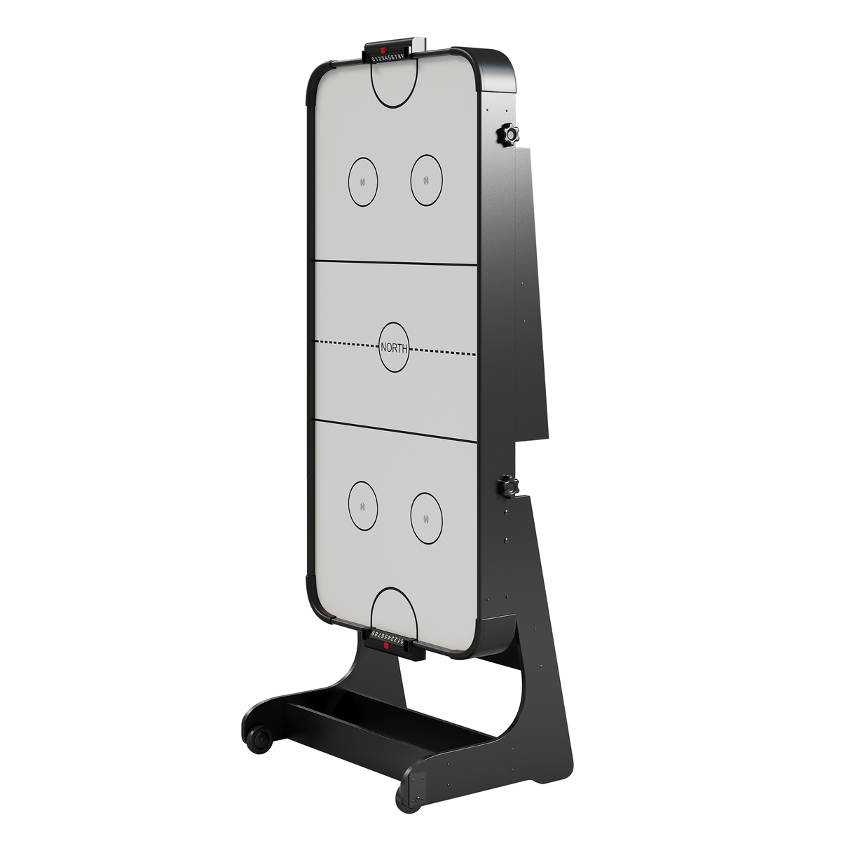 NORTH Arctic Airhockeytafel Zwart/Wit 5FT