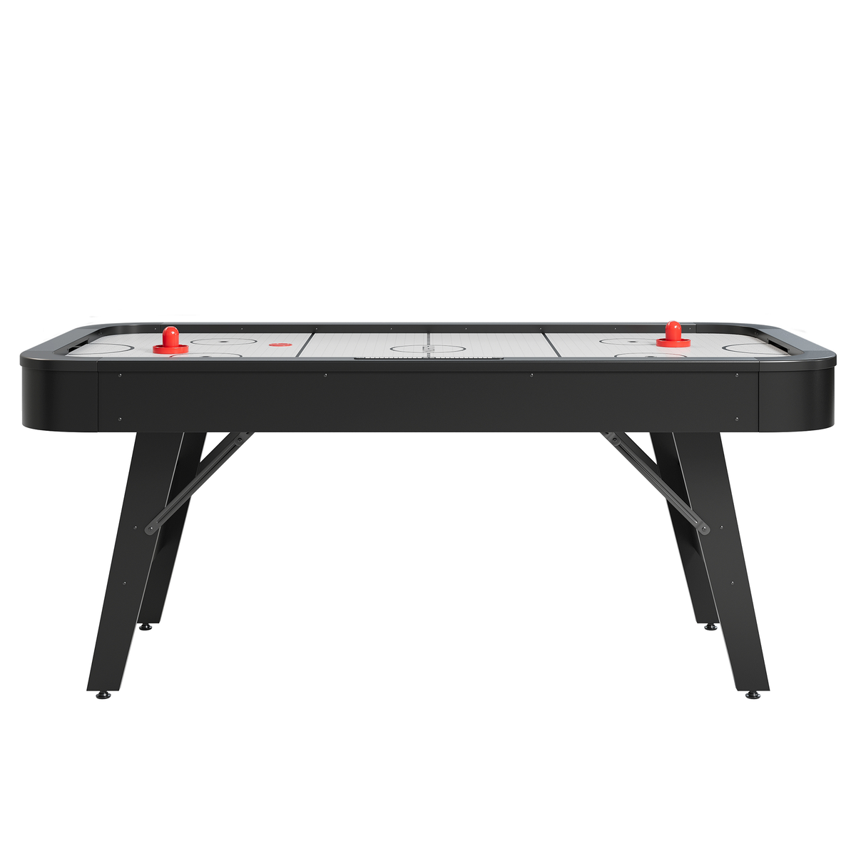 NORTH Zenith Airhockeytafel Zwart/Wit 7FT