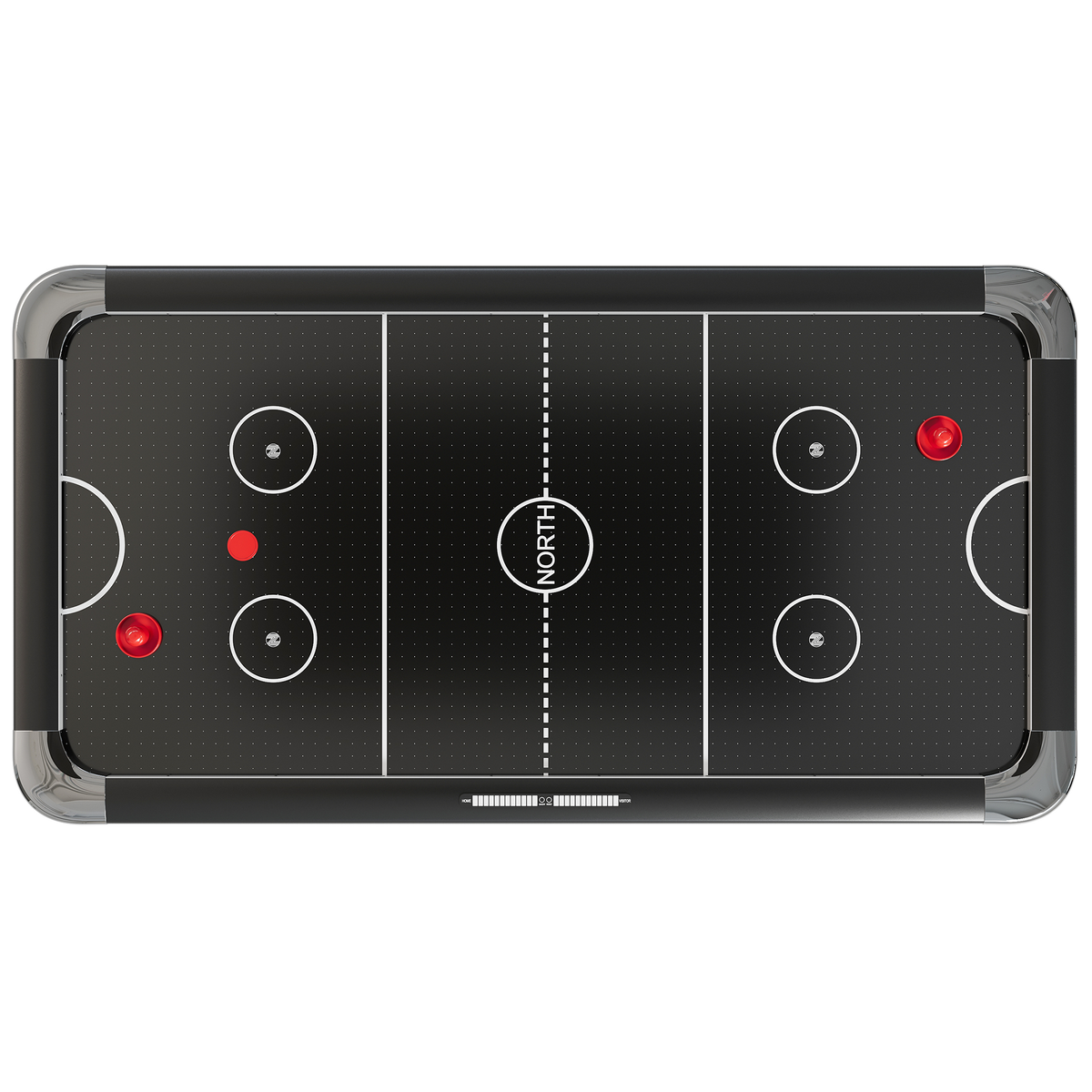 NORTH Storm Airhockeytafel Zwart/Zwart 7FT