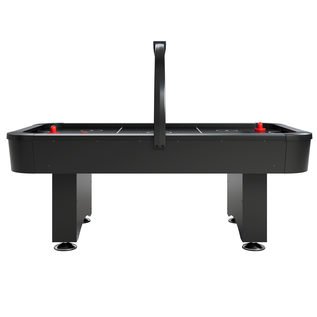 NORTH Thunder Airhockeytafel Zwart/Zwart 7FT