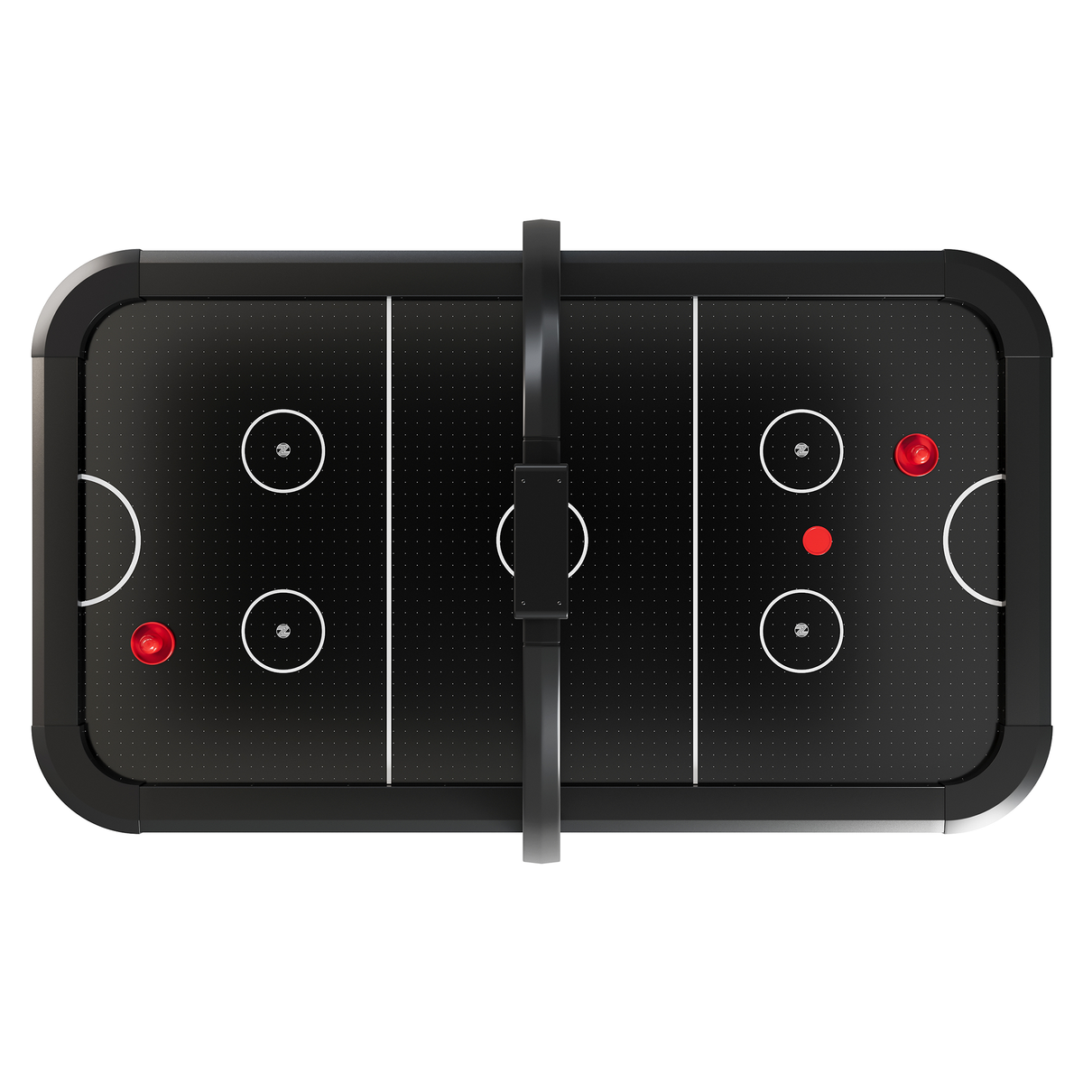 NORTH Thunder Airhockeytafel Zwart/Zwart 7FT