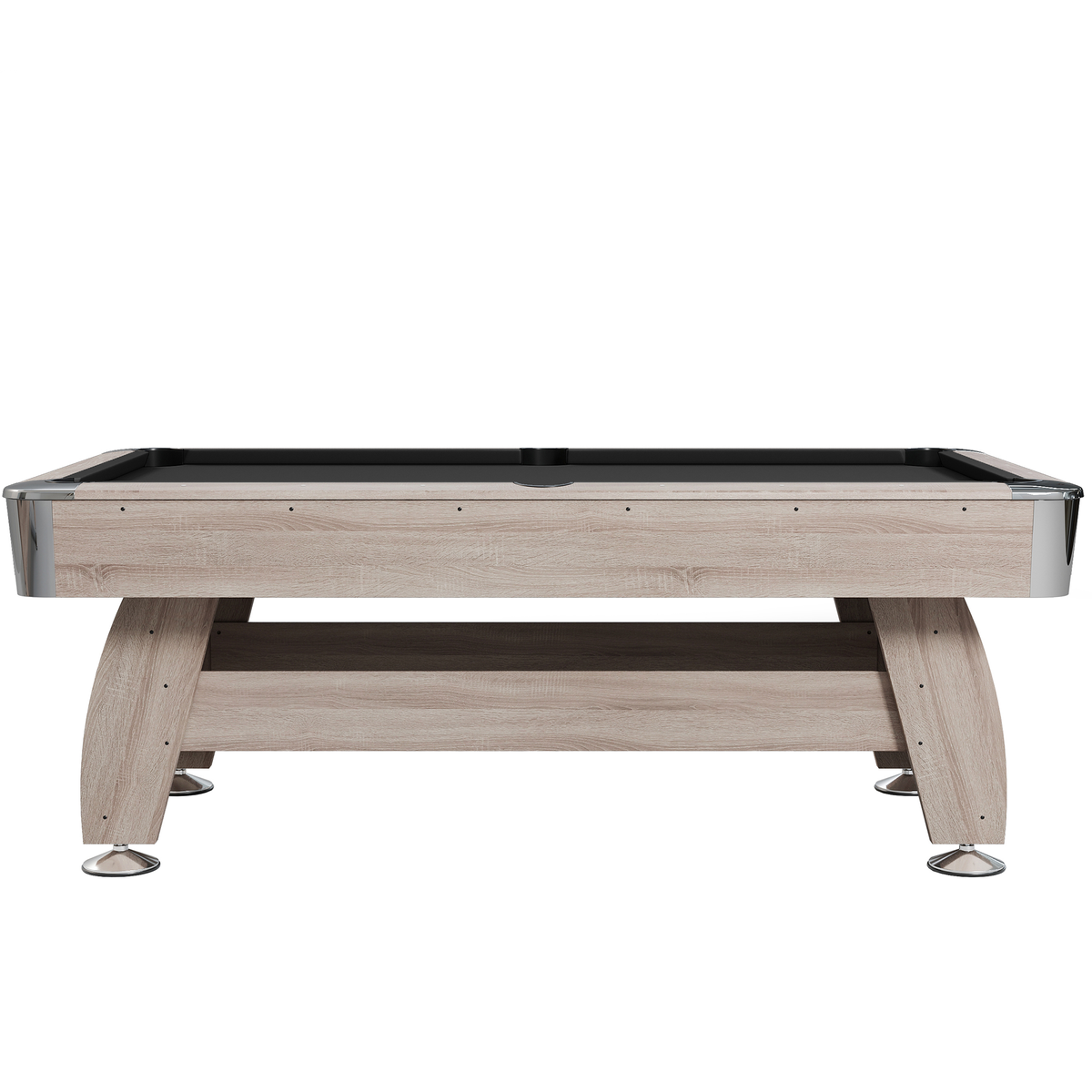 NORTH Gardone Pool Table Wood/Black 8FT