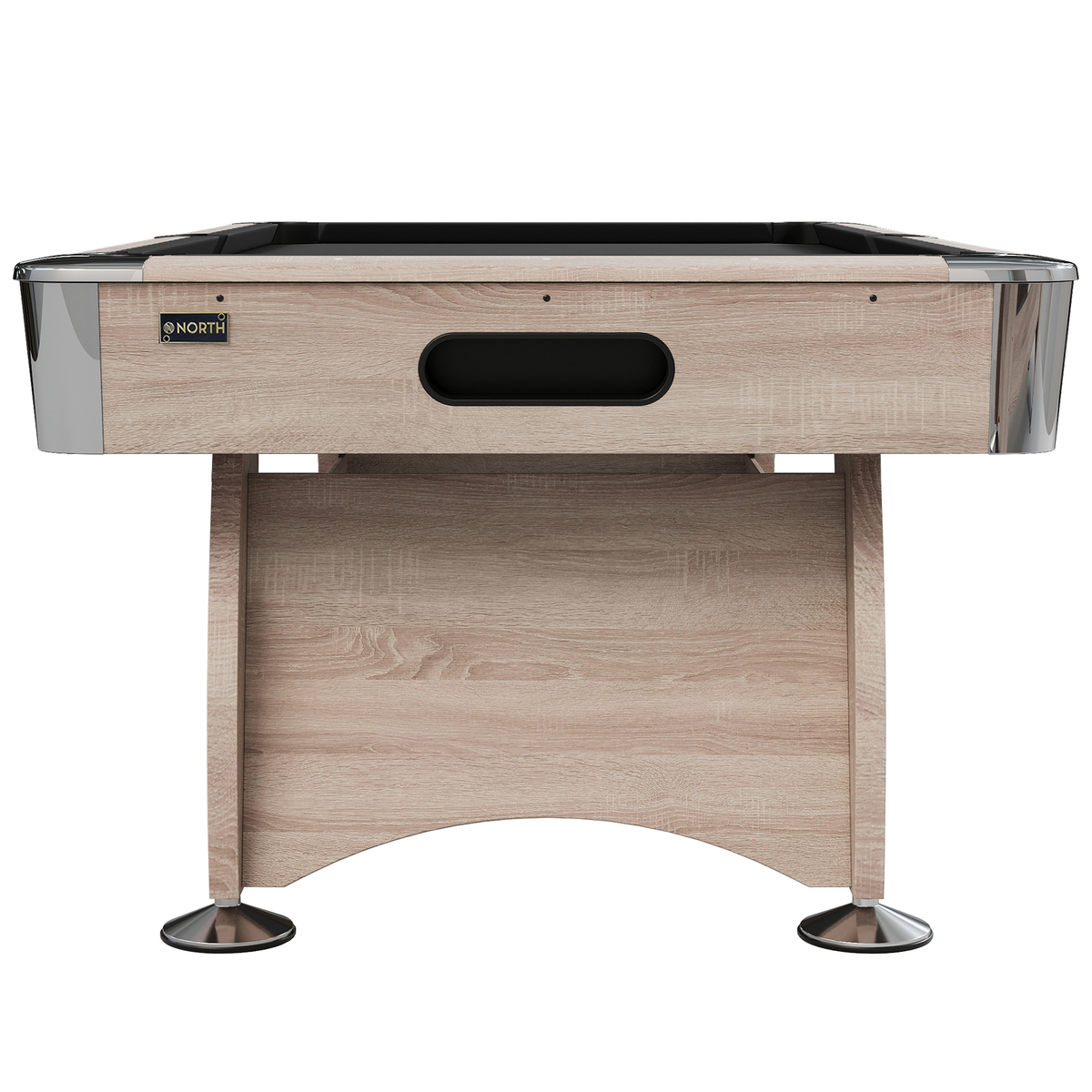 NORTH Gardone Pooltafel Wood/Zwart 7FT