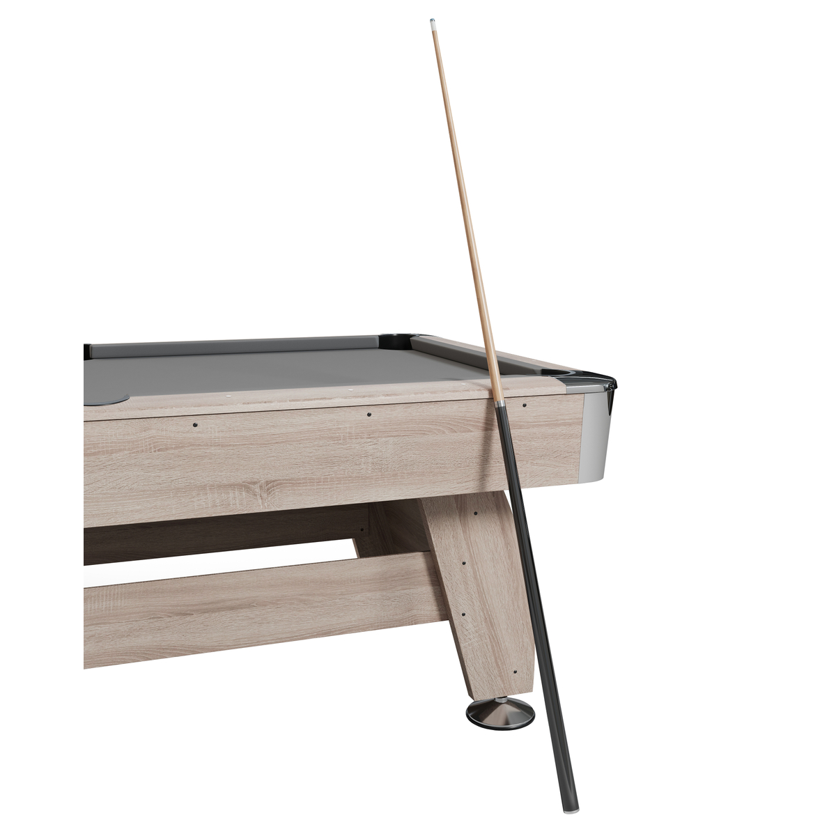 NORTH Pooltafel Gardone 8 ft Wood/Grijs