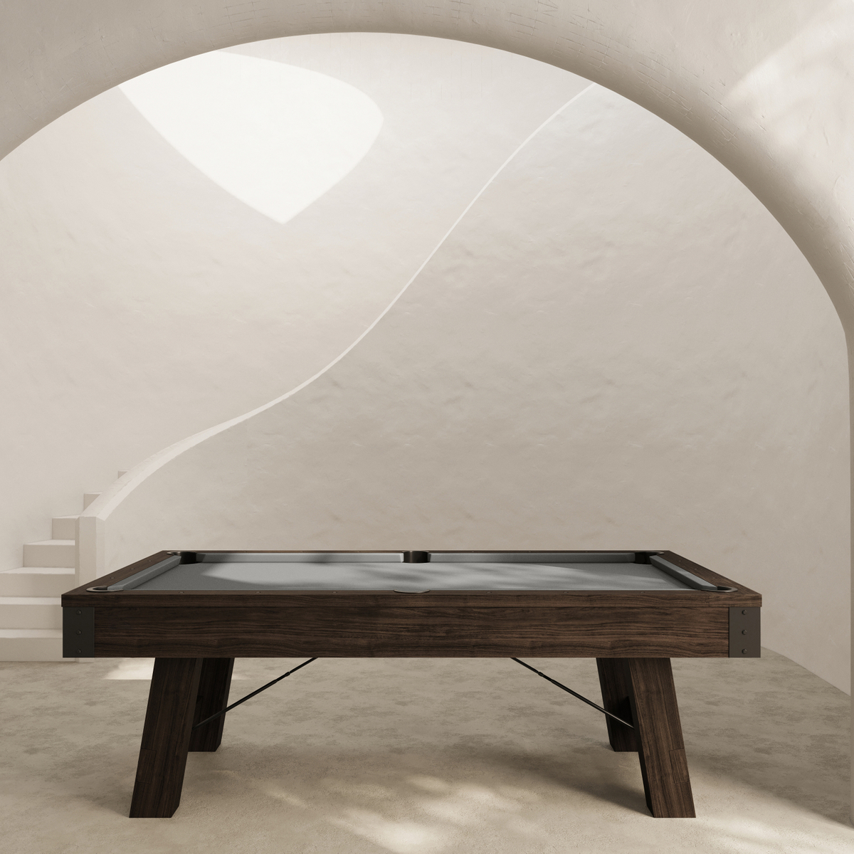 NORTH Emperior 7FT Pooltafel Bruin - Castle Range