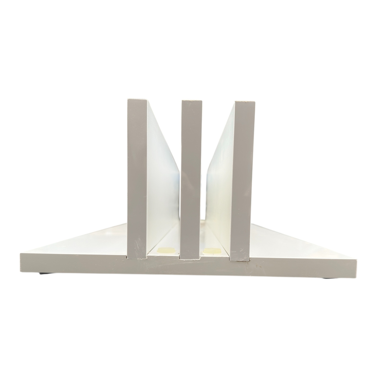 NORTH Afdekplaat Houder Pooltafel Hoogglans Wit (Voor 2 Tops)