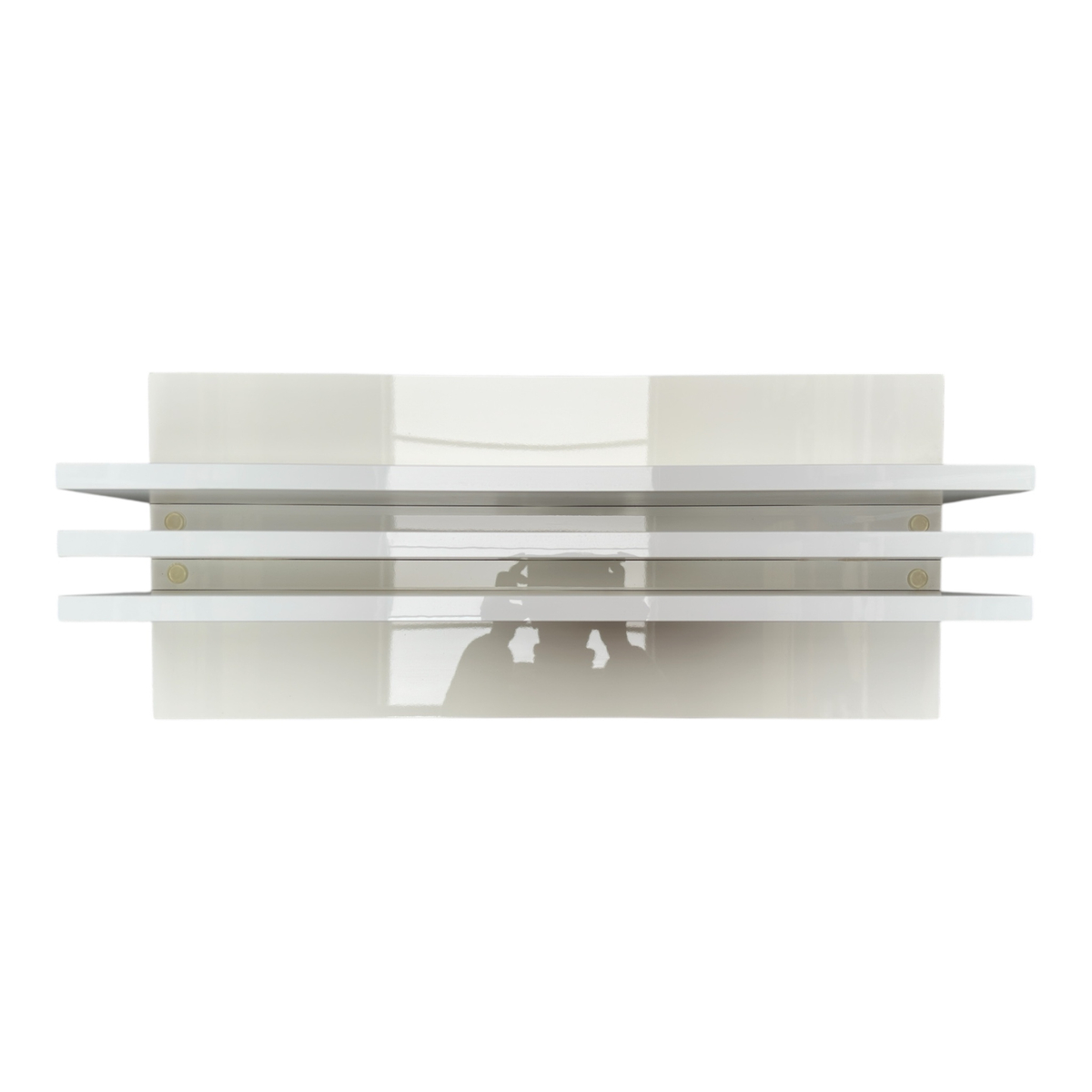 NORTH Afdekplaat Houder Pooltafel Hoogglans Wit (Voor 2 Tops)