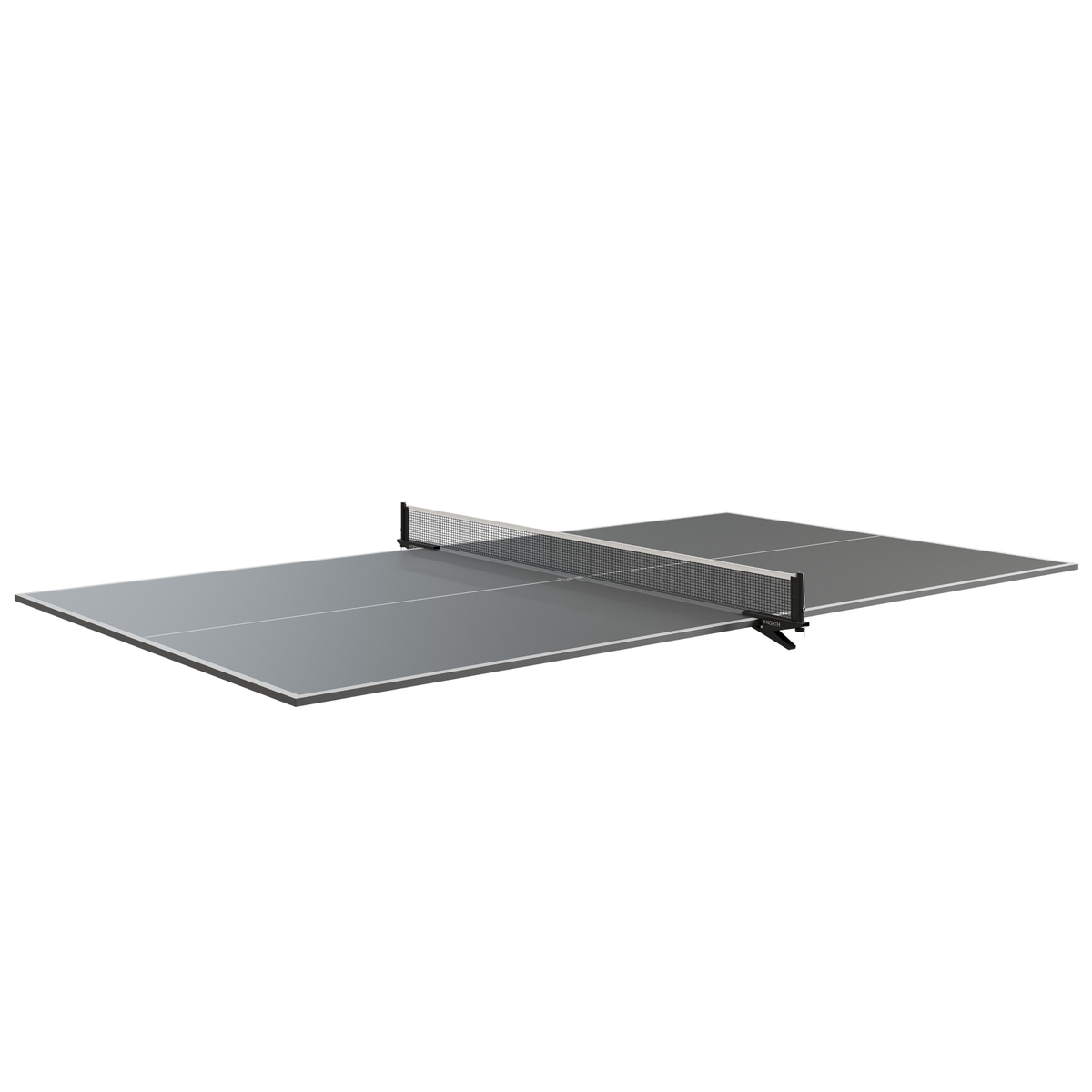 NORTH DualDeck Tafeltennistop Grijs/Zwart Competition