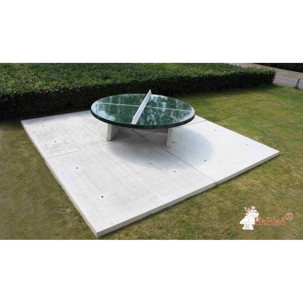 Onderplaat Pingpongtafel Rond