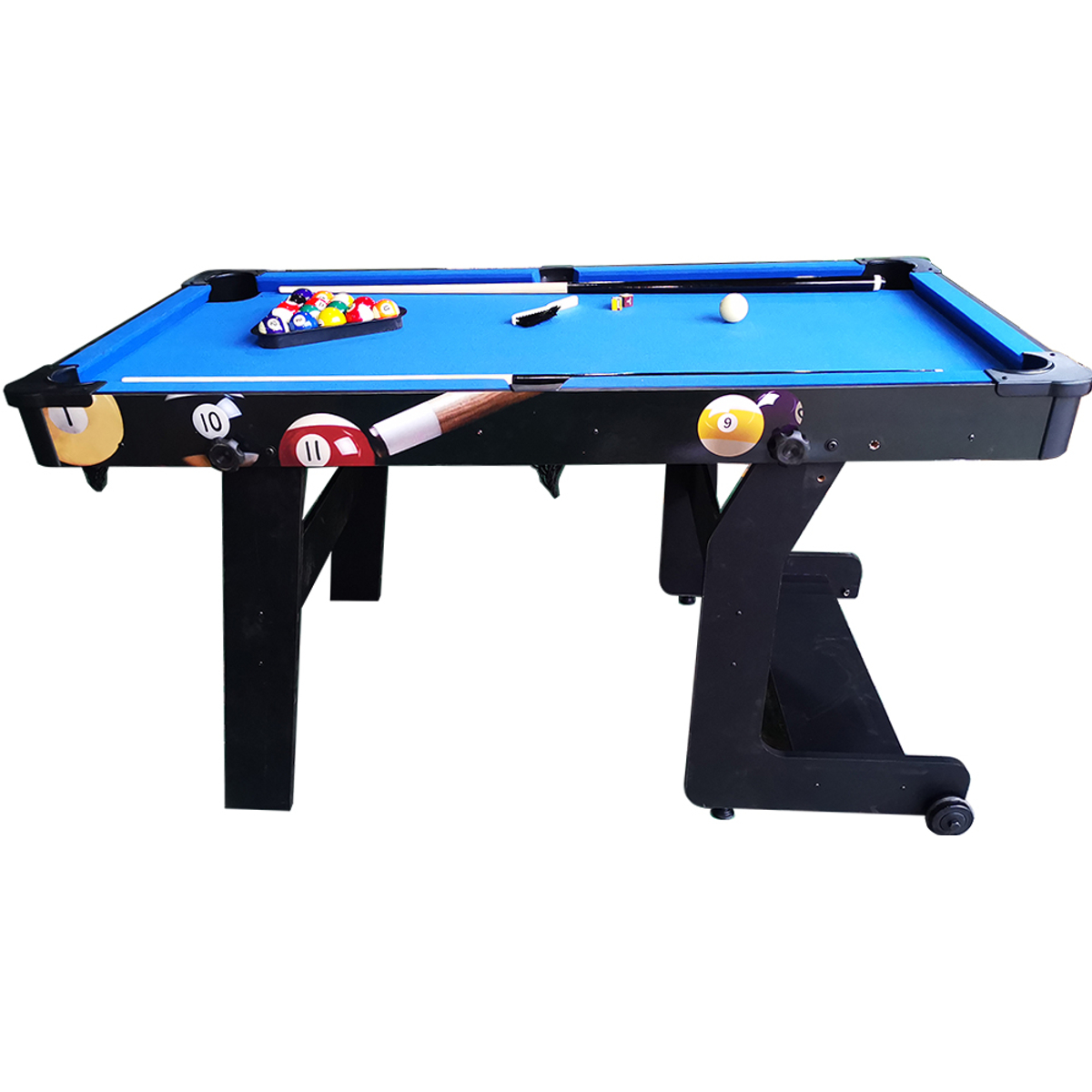 Top Table Pooltafel Fun Fold-Up 5FT