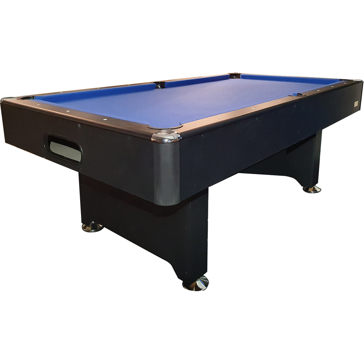 TopTable Rival Pool Table Black/Blue 7ft
