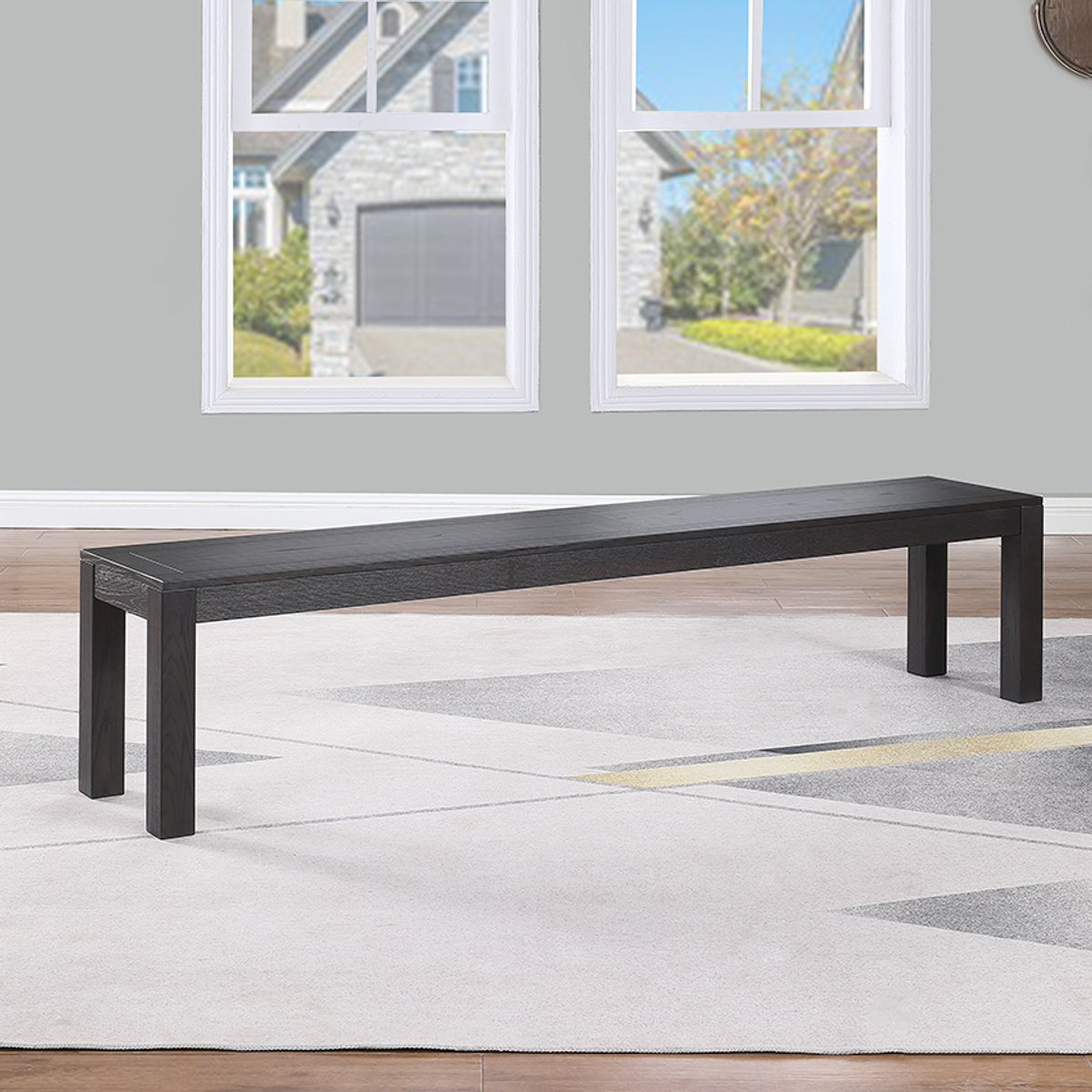Top Table Lexor Pooltafel Dinner Design Black-Oak 8FT