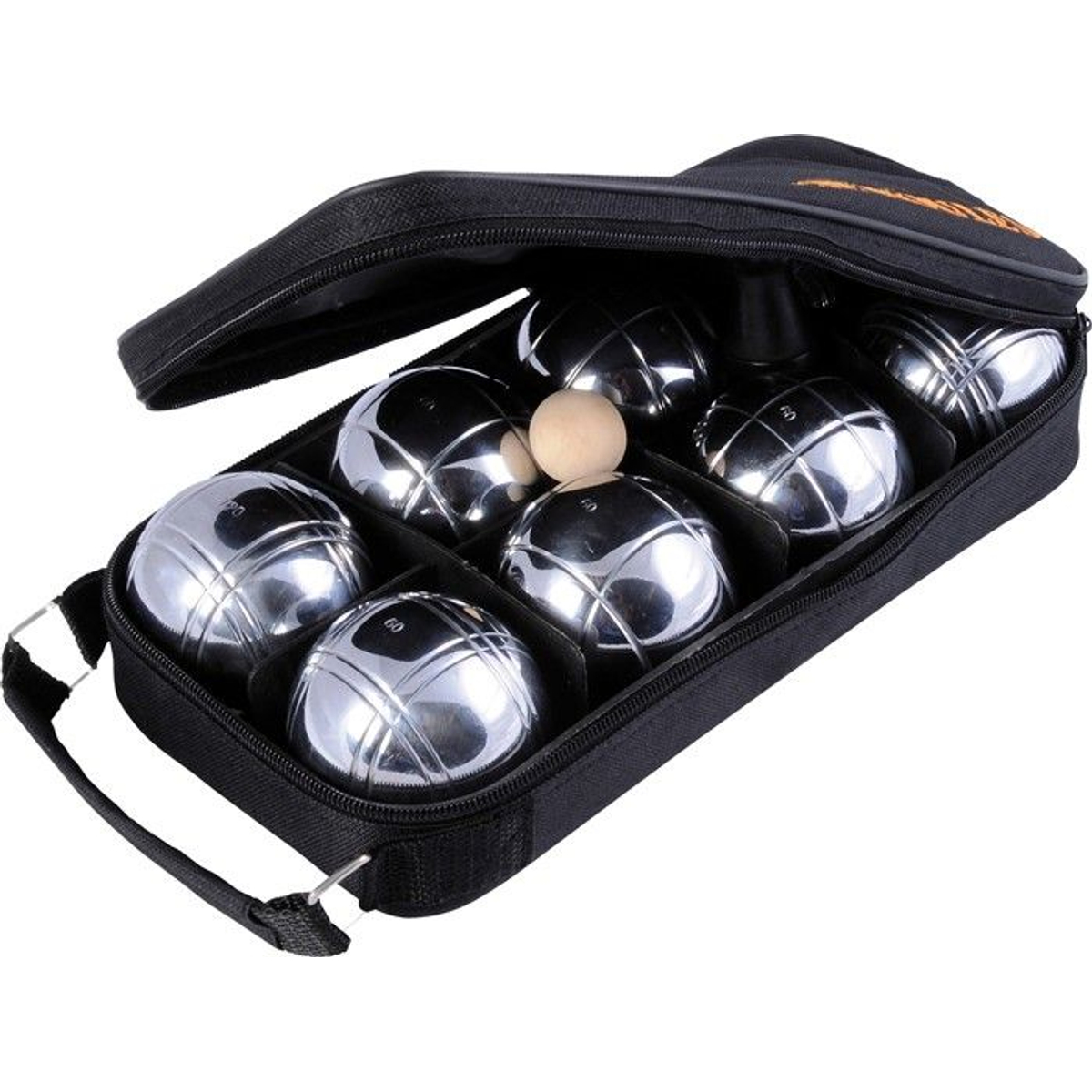 Petanqueballen Metal 8 In Opbergtas