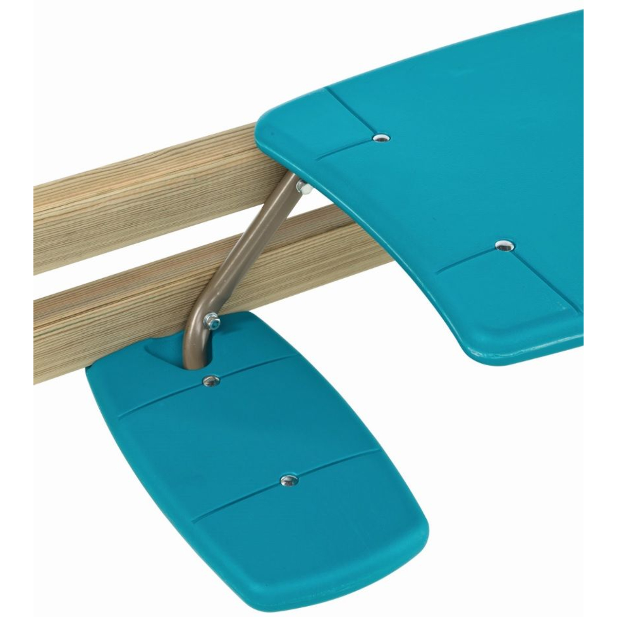 Pic Nic Tafel en Zitjes - Turquoise
