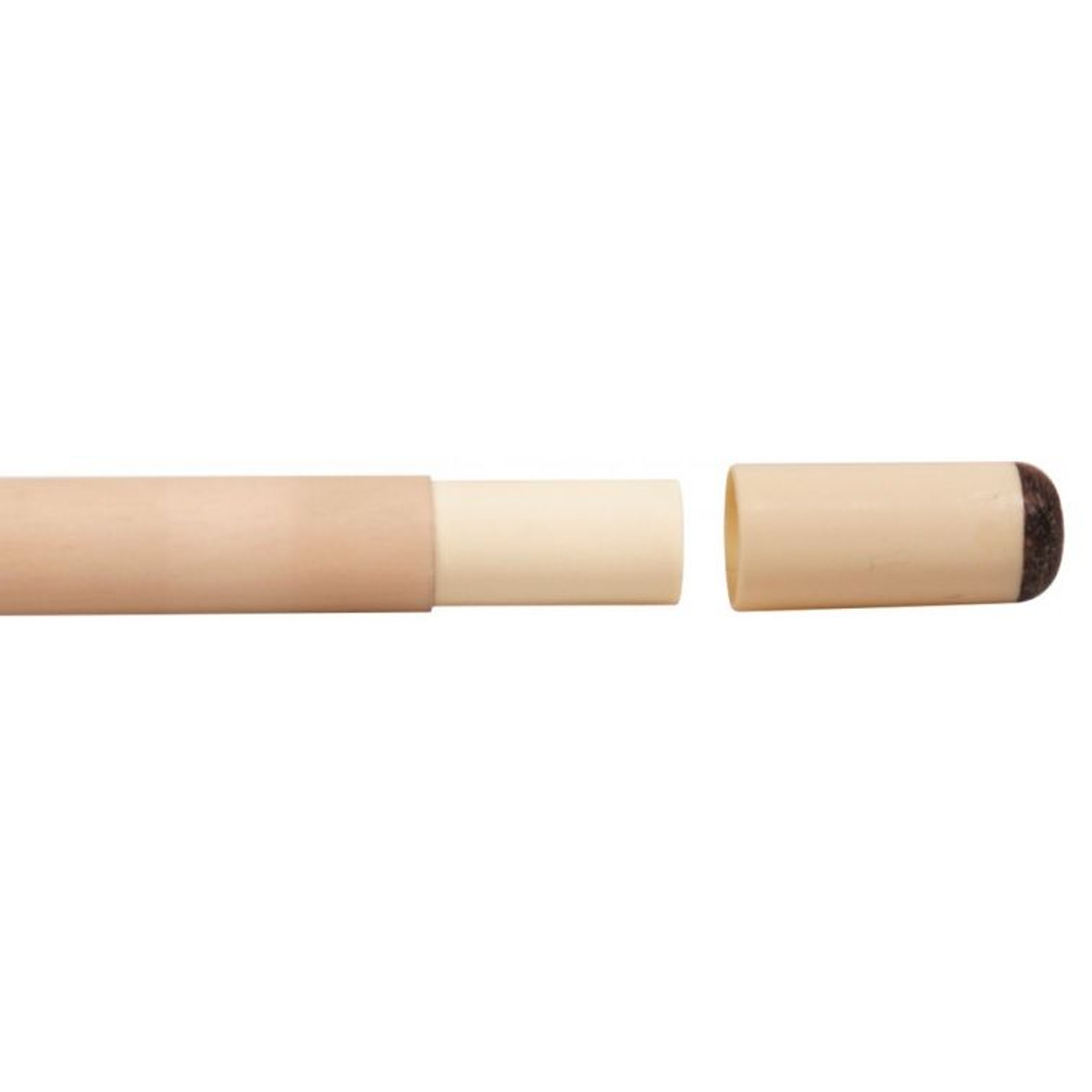 Poolkeu Cuetec TIP-TEC 1-delig 145 cm zwart 