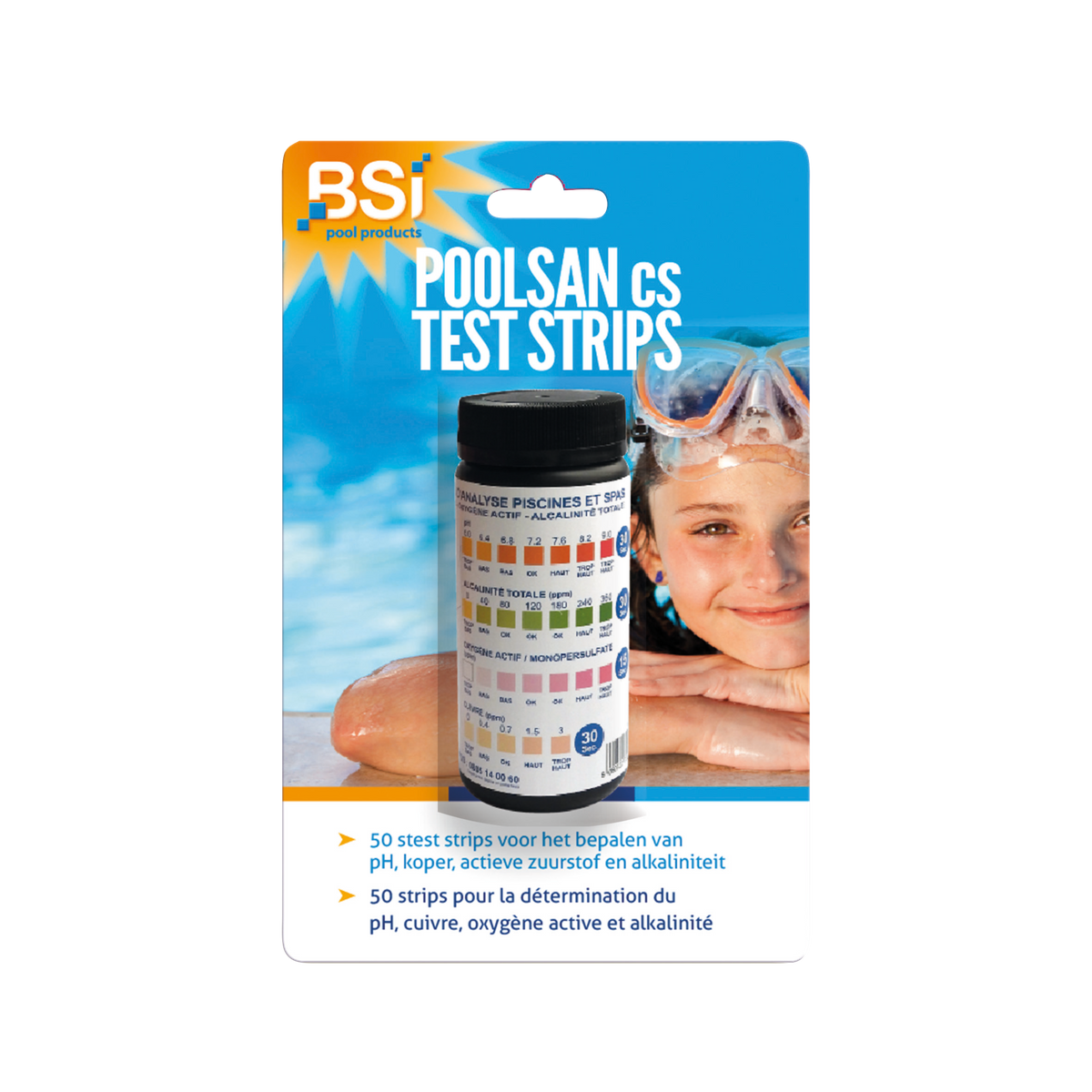 BSI PoolSan CS Test Strips