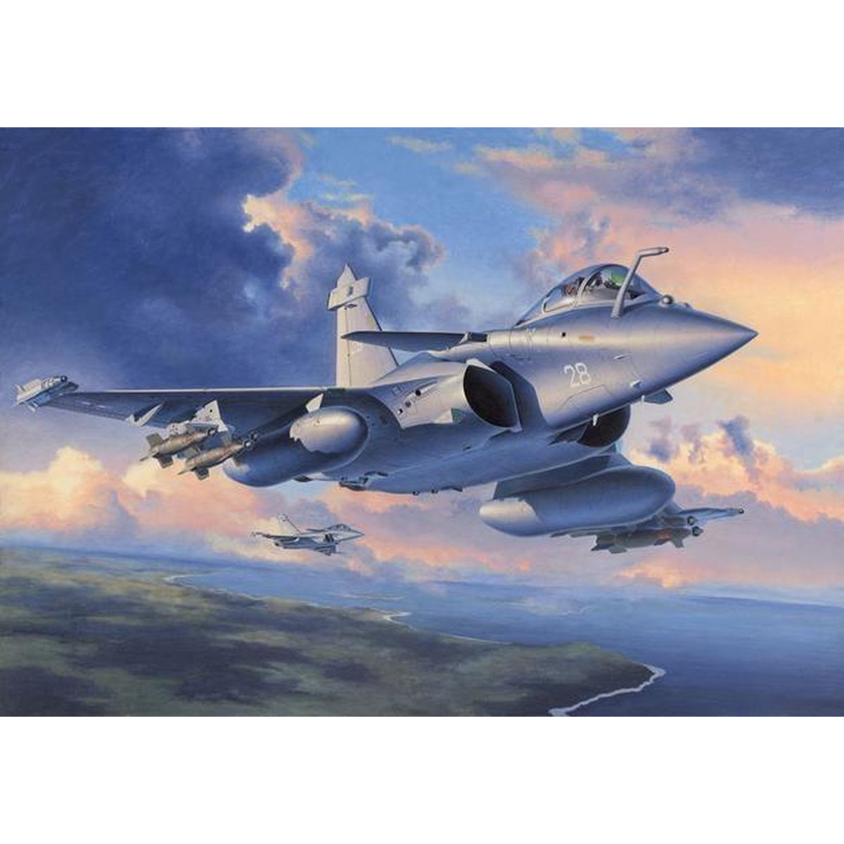 Revell Dassault RAFALE M & bomb rack