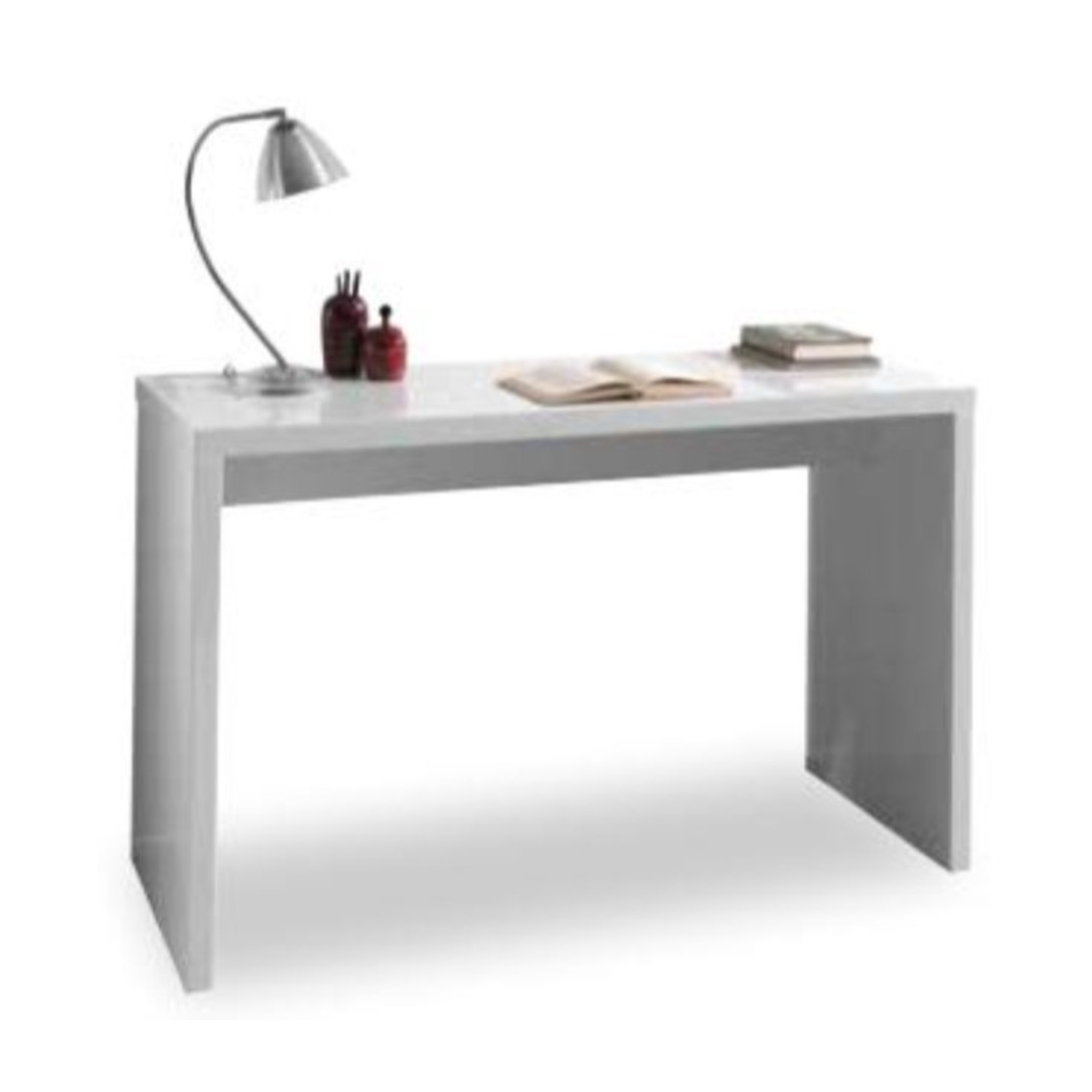 Bureau 'Arnaud' Hoogglans Wit H75 x B100 x D50 cm