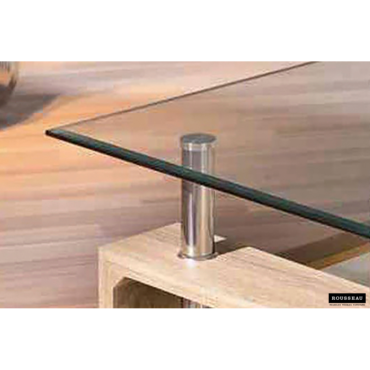 Salontafel Alana rechthoekig Lichte Sonoma