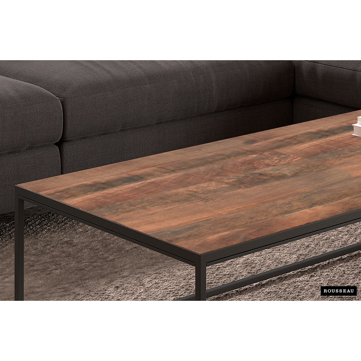 Salontafel Madeira Mangolia Rechthoekig (35x120x60cm)