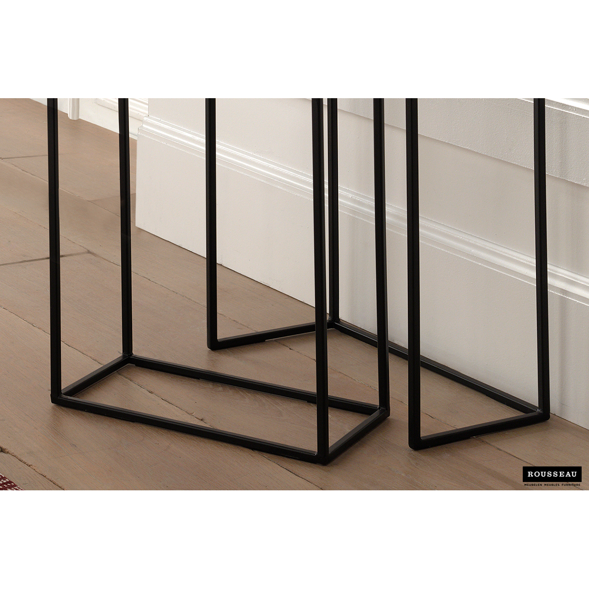 Bijzettafel 'Triplex' Metaal (set van 3)