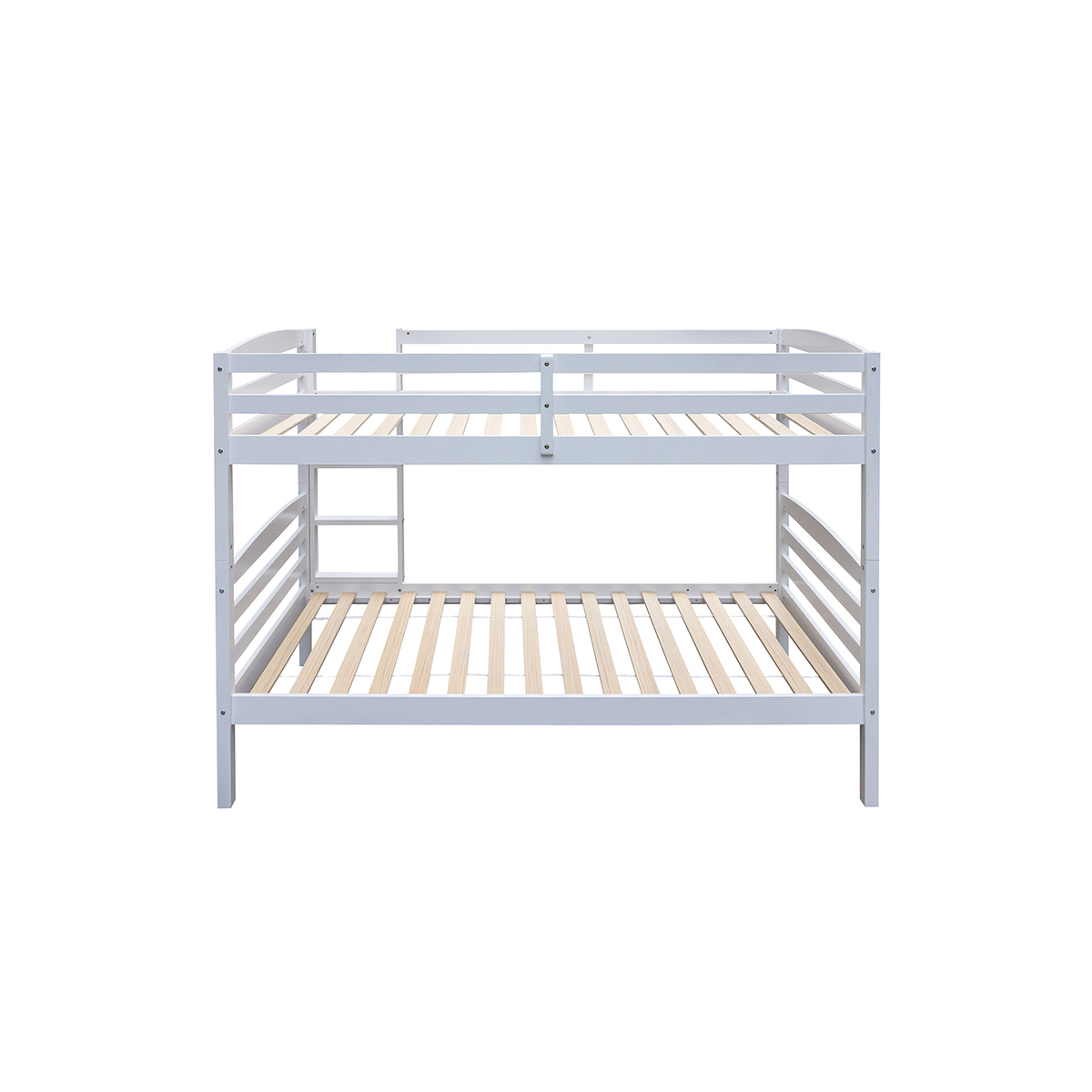 Interiax Tommy Stapelbed - Massief Grenen Wit - 90x200 cm - Splitsbaar