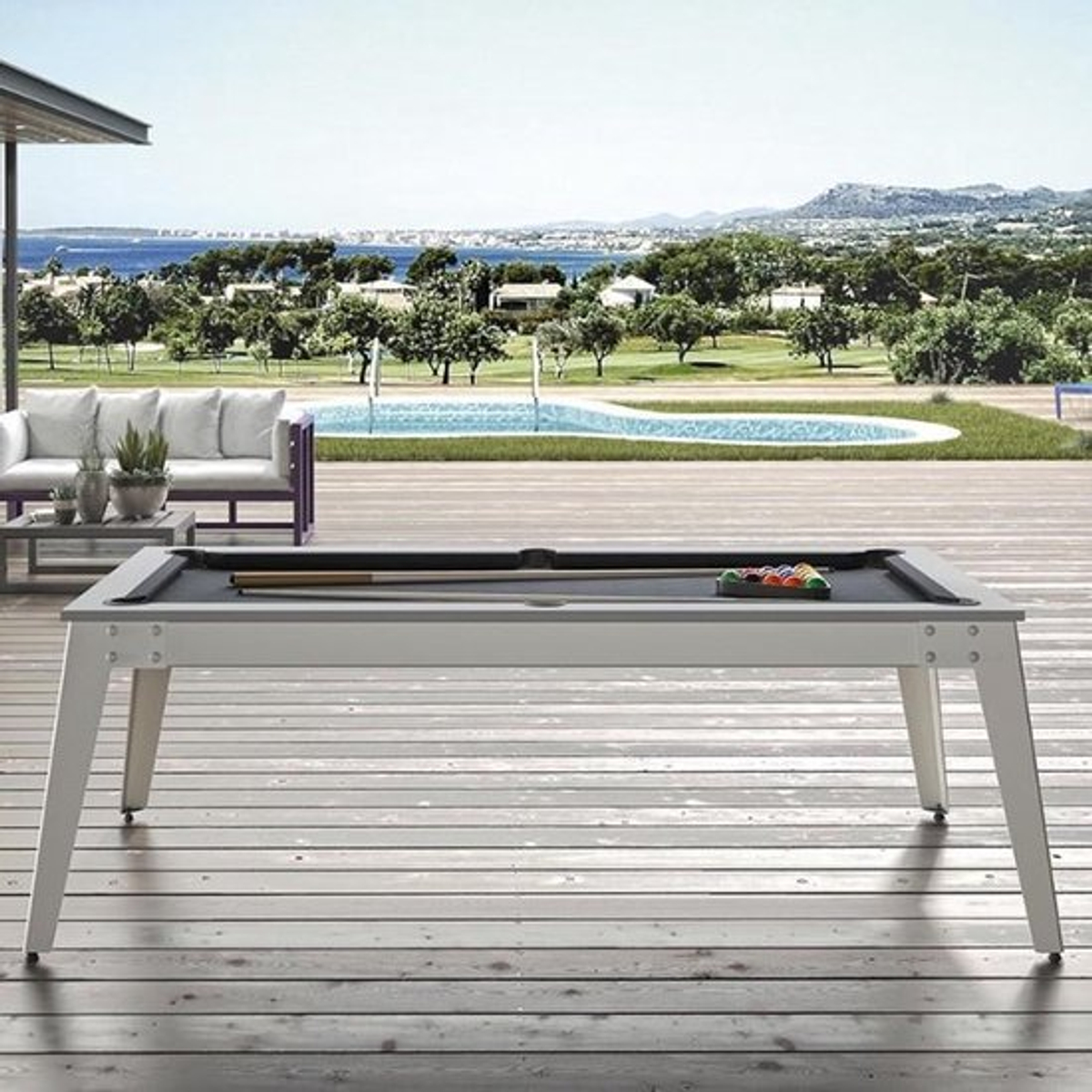 Rene Pierré Pooltafel Caraïbes Outdoor