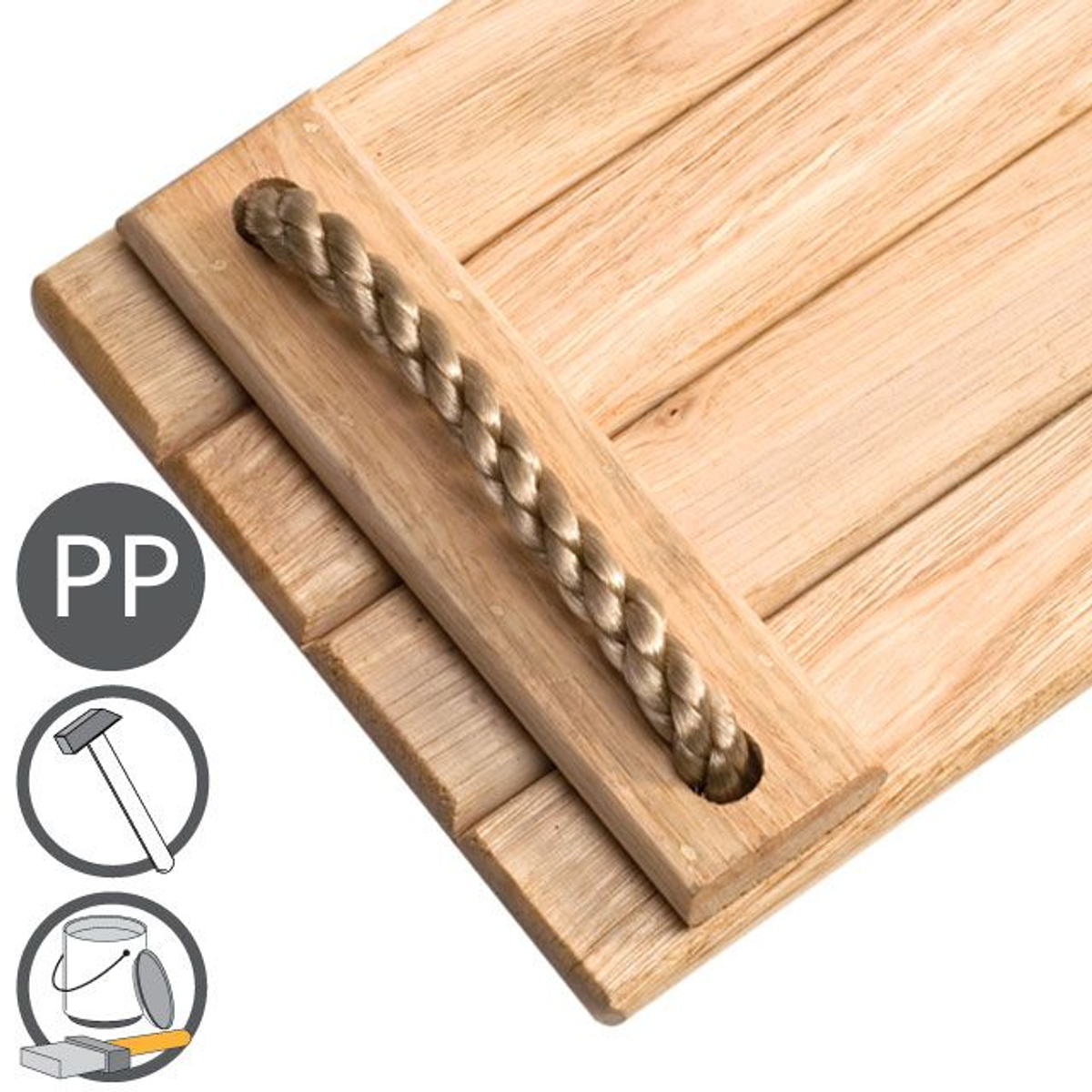 Schommelzitje Hardhout