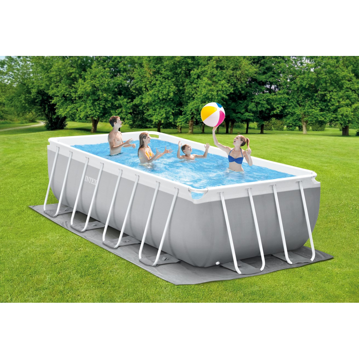 Intex Zwembad Prism Frame Pool Set (488X244X107)
