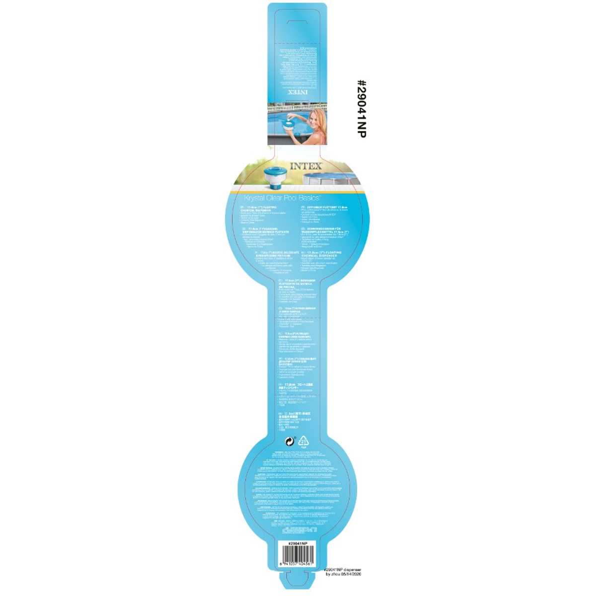 Intex Drijvende Chloorverdeler 17.8cm