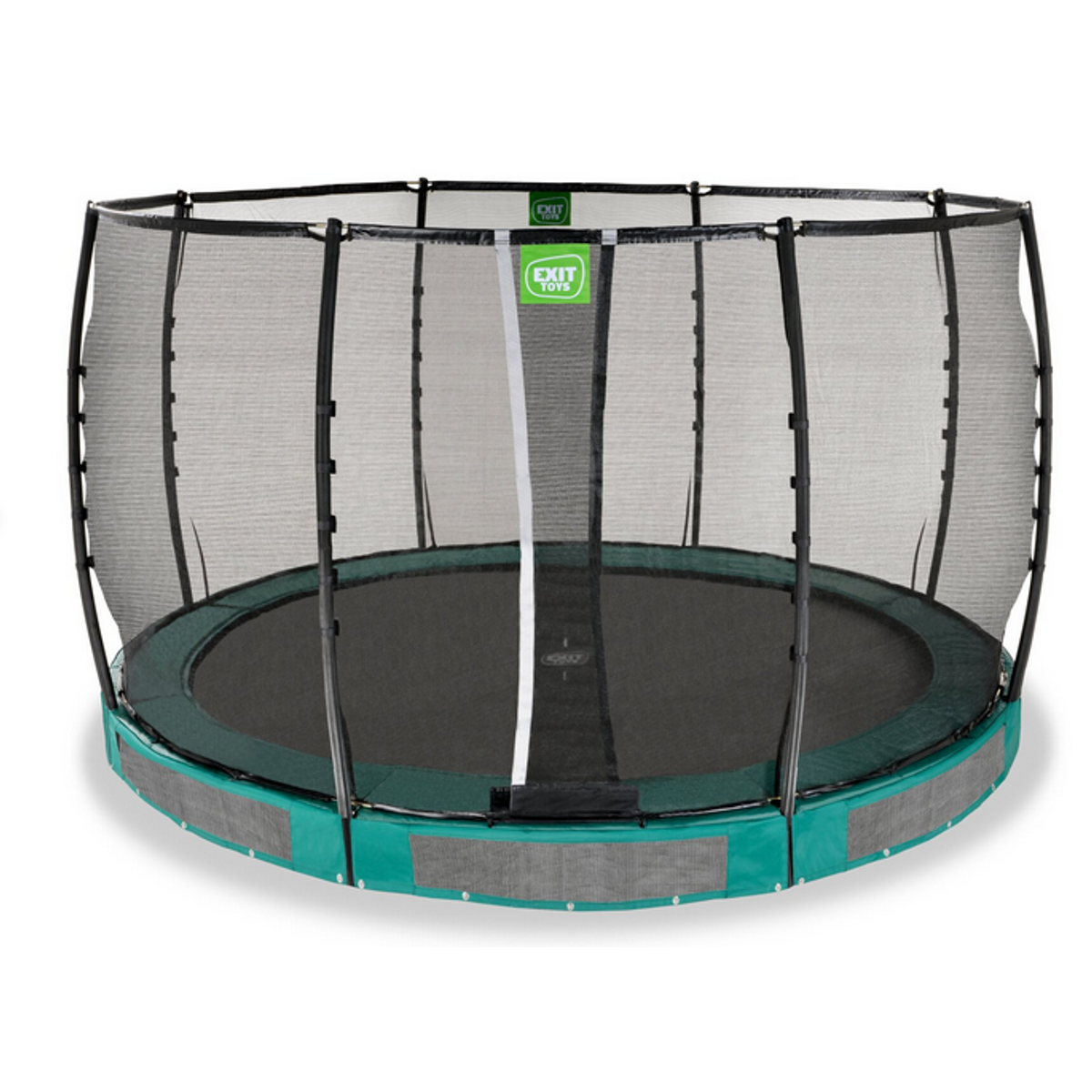 EXIT Allure Premium inground trampoline ø366cm - groen
