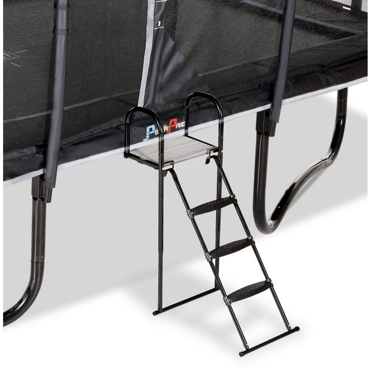 EXIT trampoline platform met ladder voor framehoogte van 50-65cm