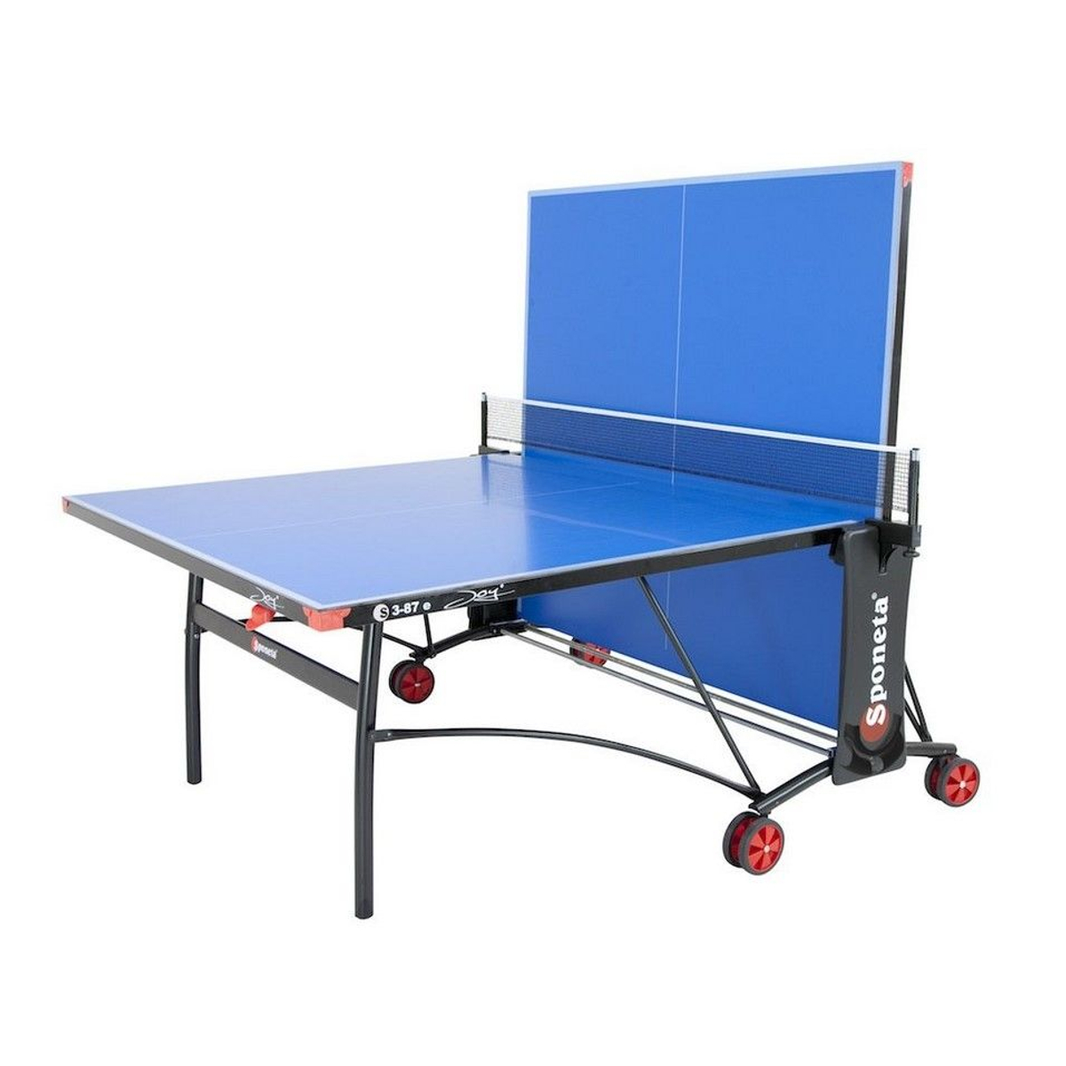 Sponeta S3-87E Outdoor Tafeltennistafel Blauw Zwart Onderstel