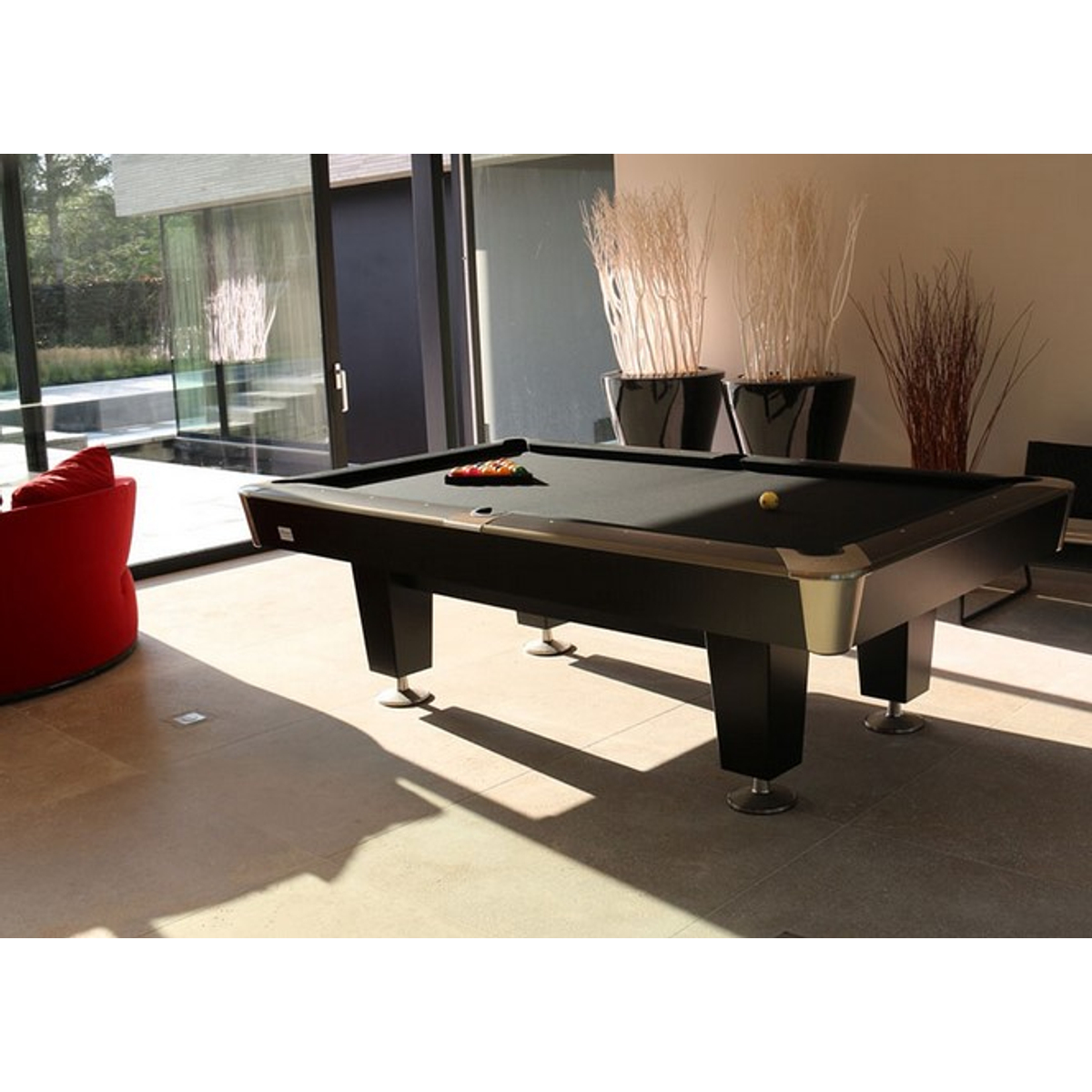 Top Table Lexor Pooltafel X-treme II Pro Black RVS 8FT 