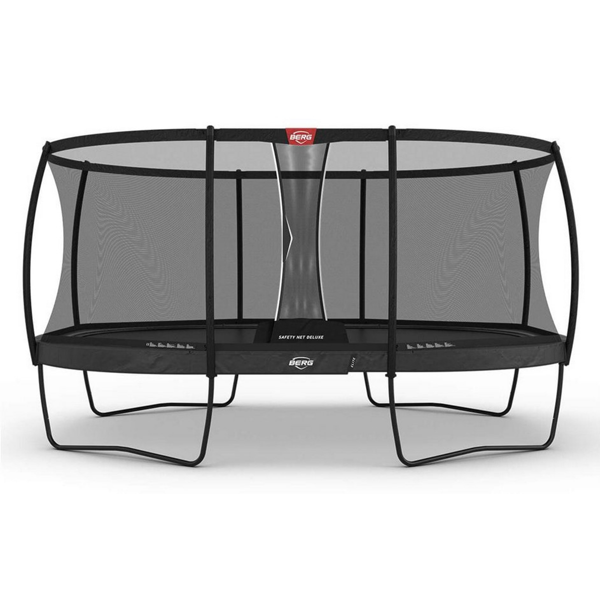 Berg Grand Elite Regular Trampoline 520 Grijs + Safety Net Deluxe
