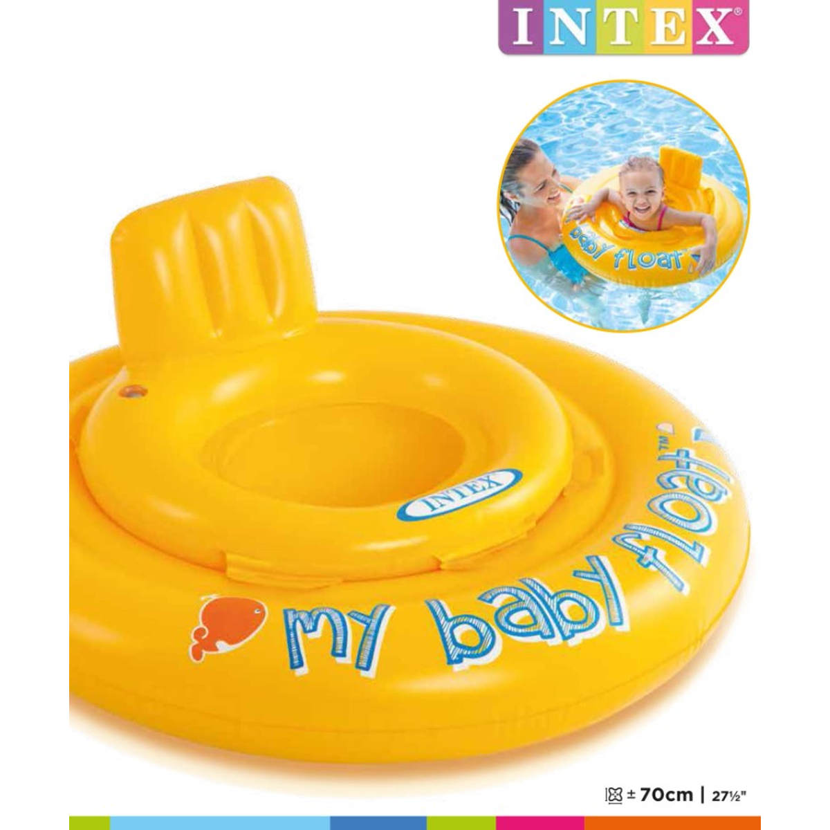 Intex Zwemband Baby Float 70cm