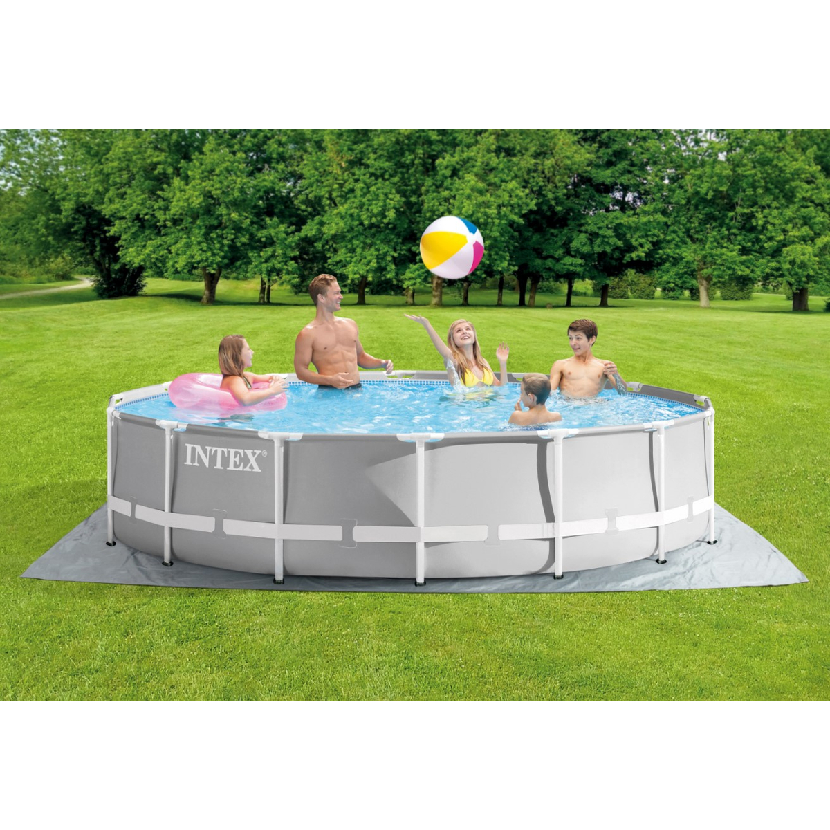 Intex Zwembad Prism Frame Pool Set (Ã˜427 X 107)