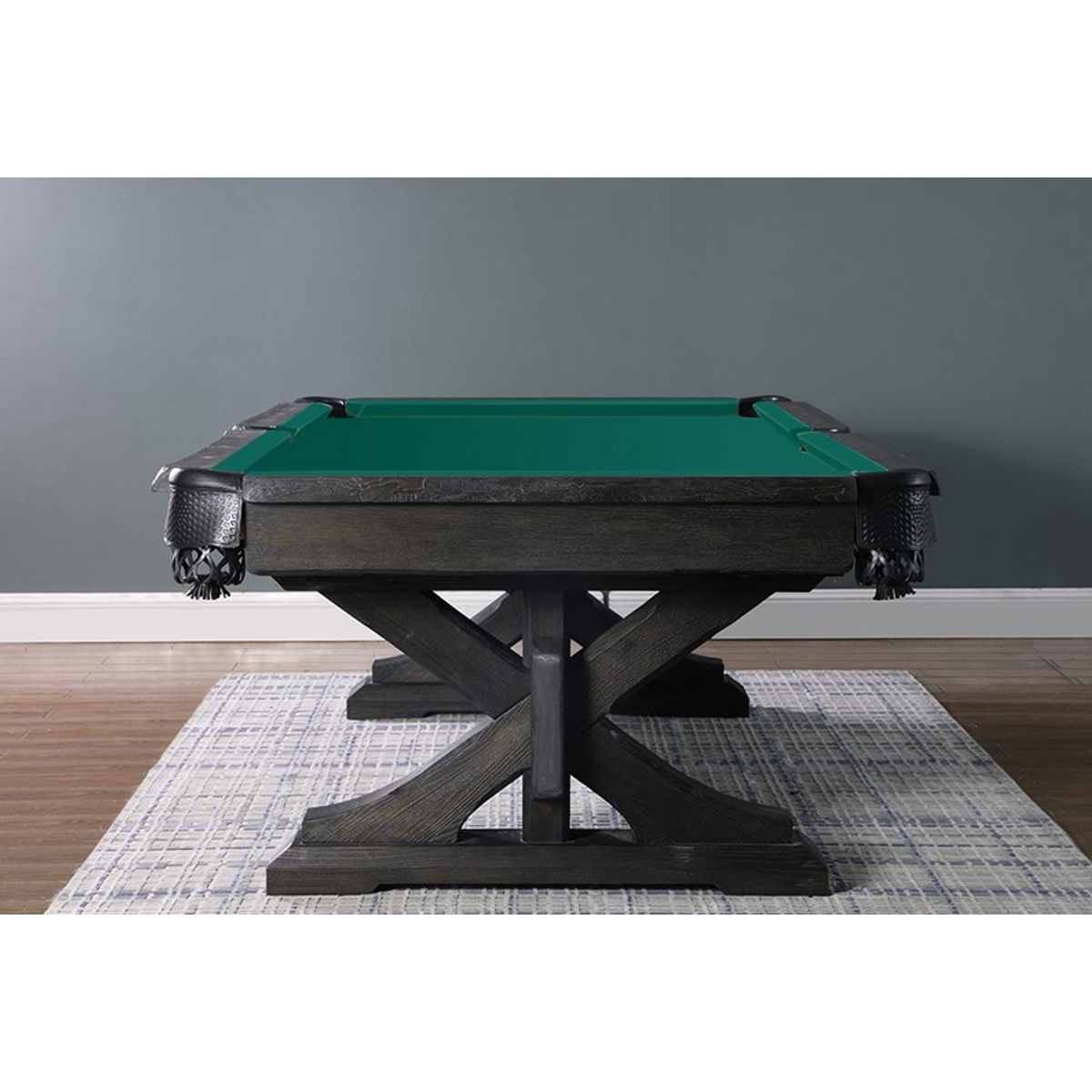 Top Table Lexor Pooltafel Forest Black-Oak 8FT