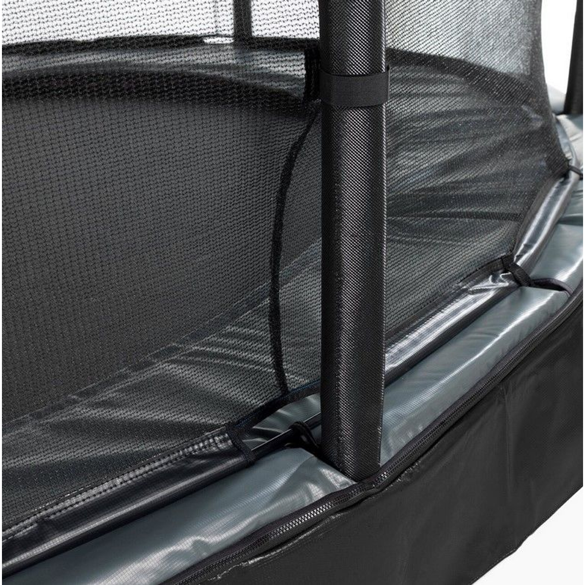 EXIT Elegant Premium inground trampoline ø305cm met Deluxe veiligheidsnet - zwart