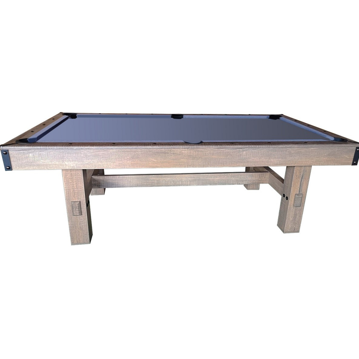 Top Table Dinner Pooltafel Wood Met Banken 7FT