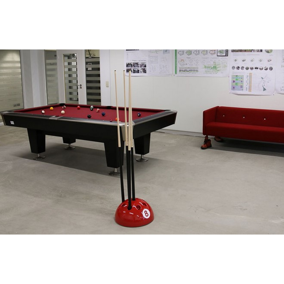 Top Table Lexor Pooltafel X-treme II Pro Black RVS 8FT 